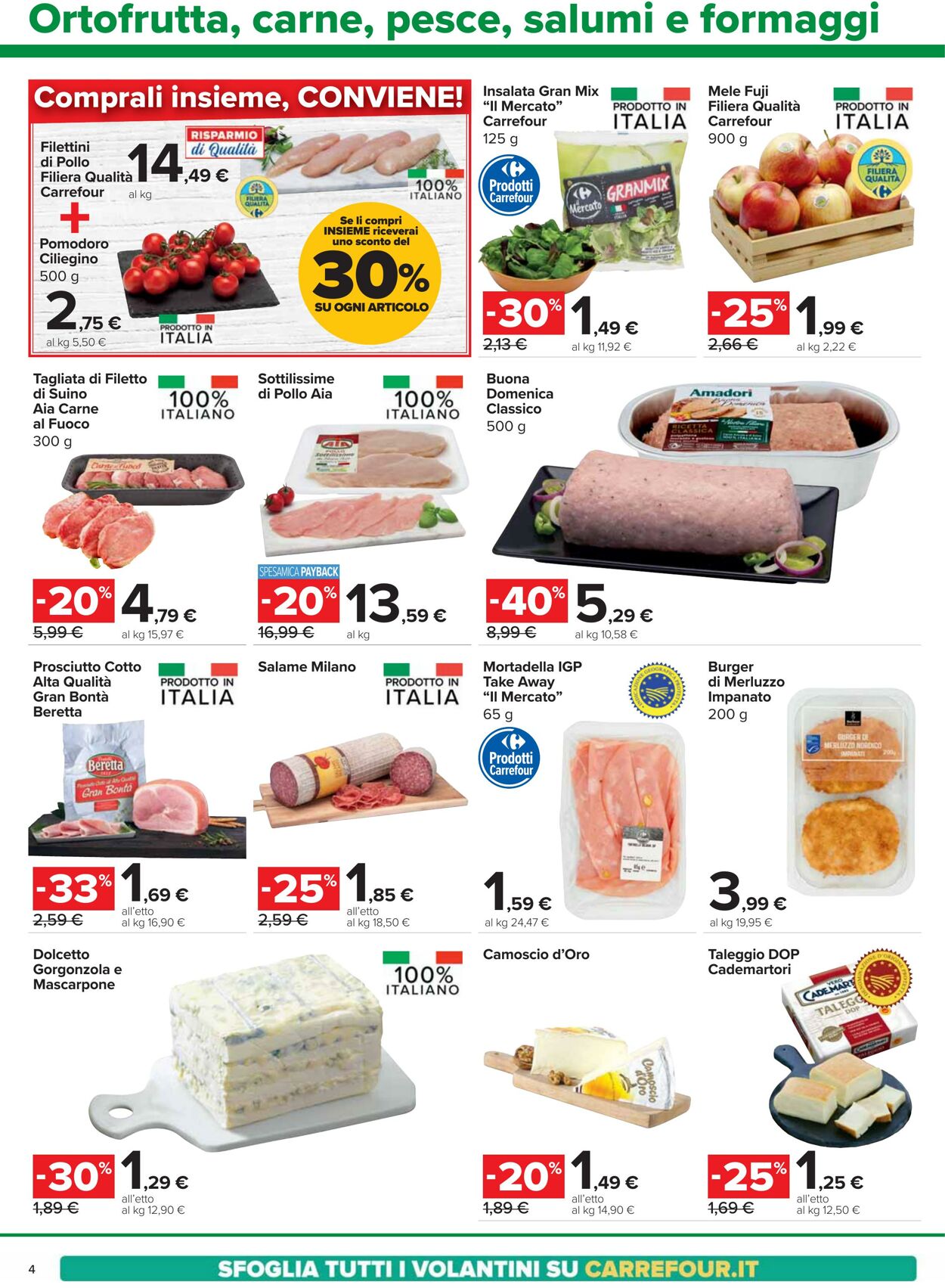 Volantino Carrefour 08.01.2025 - 22.01.2025