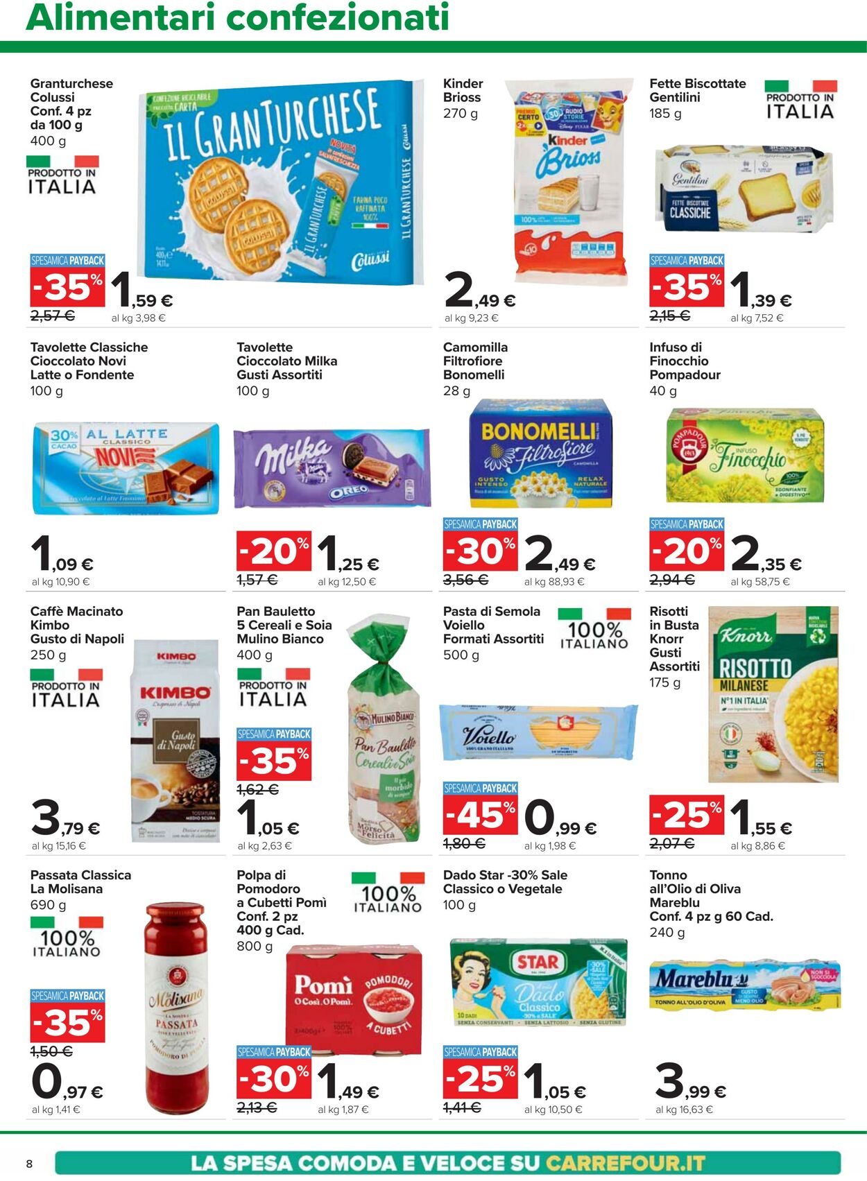 Volantino Carrefour 08.01.2025 - 22.01.2025