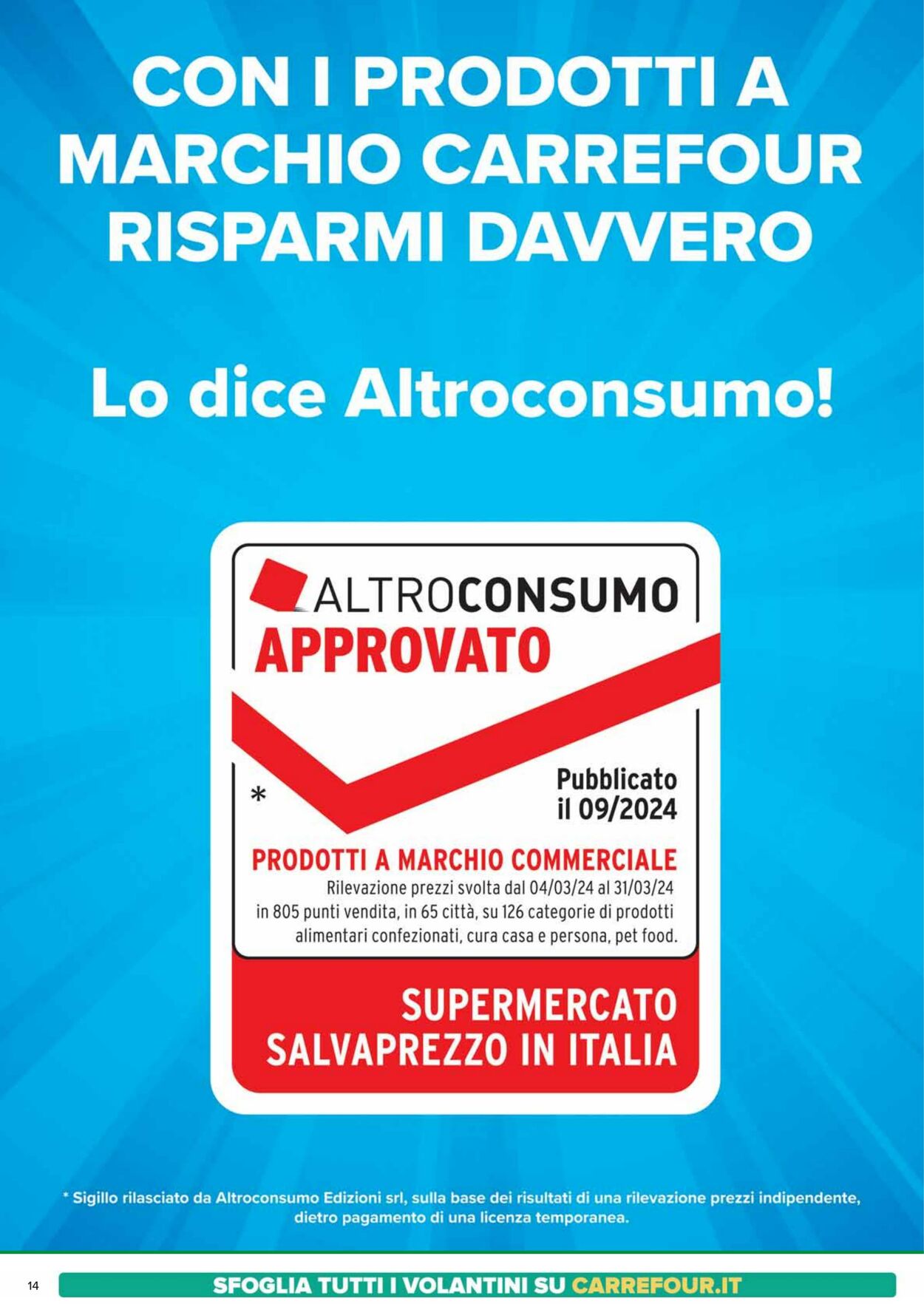 Volantino Carrefour 08.01.2025 - 22.01.2025