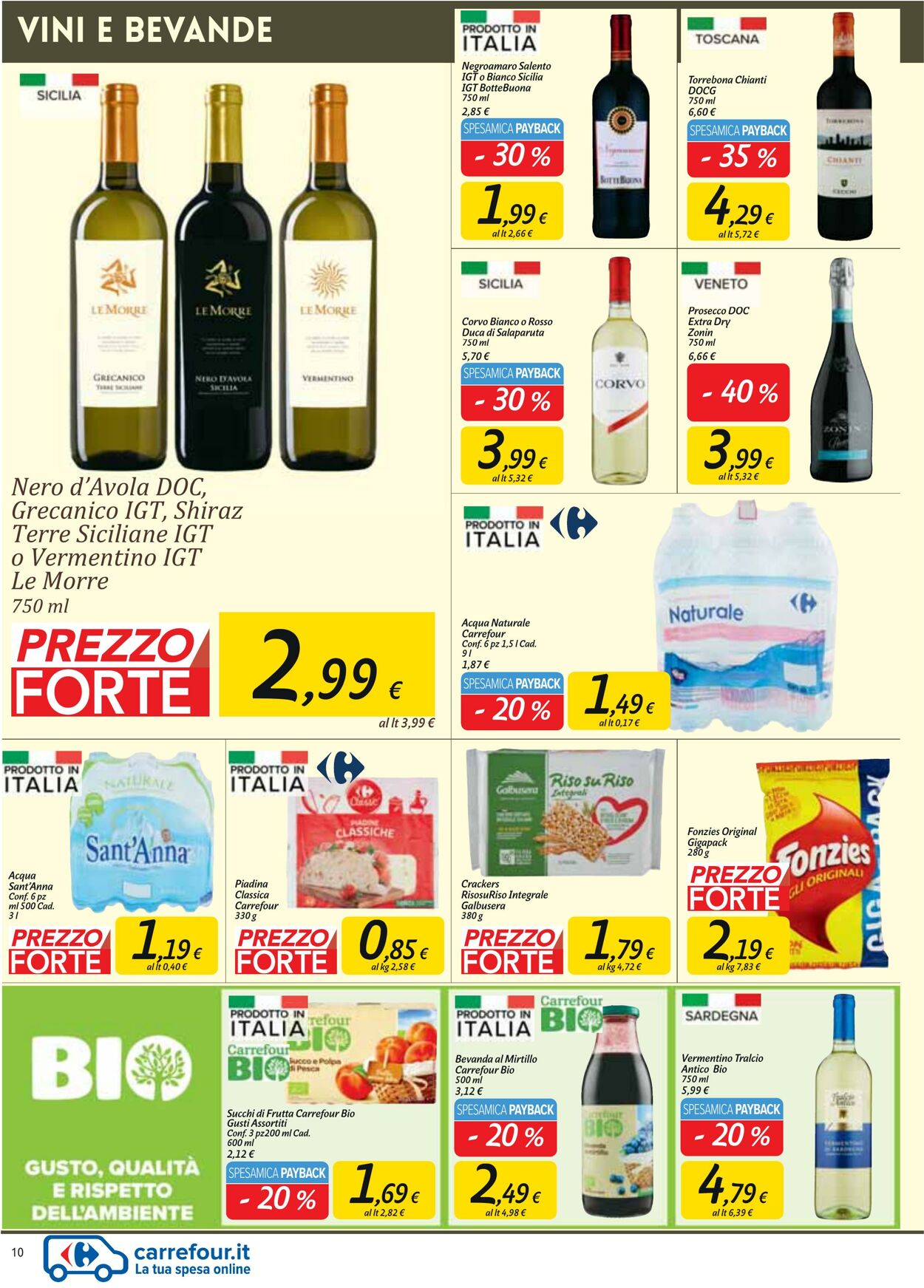 Volantino Carrefour 28.07.2022 - 10.08.2022