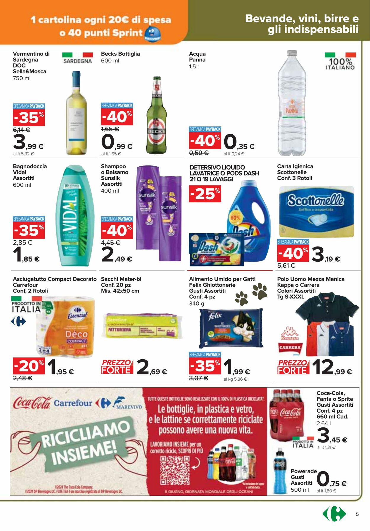 Volantino Carrefour 24.05.2024 - 09.06.2024