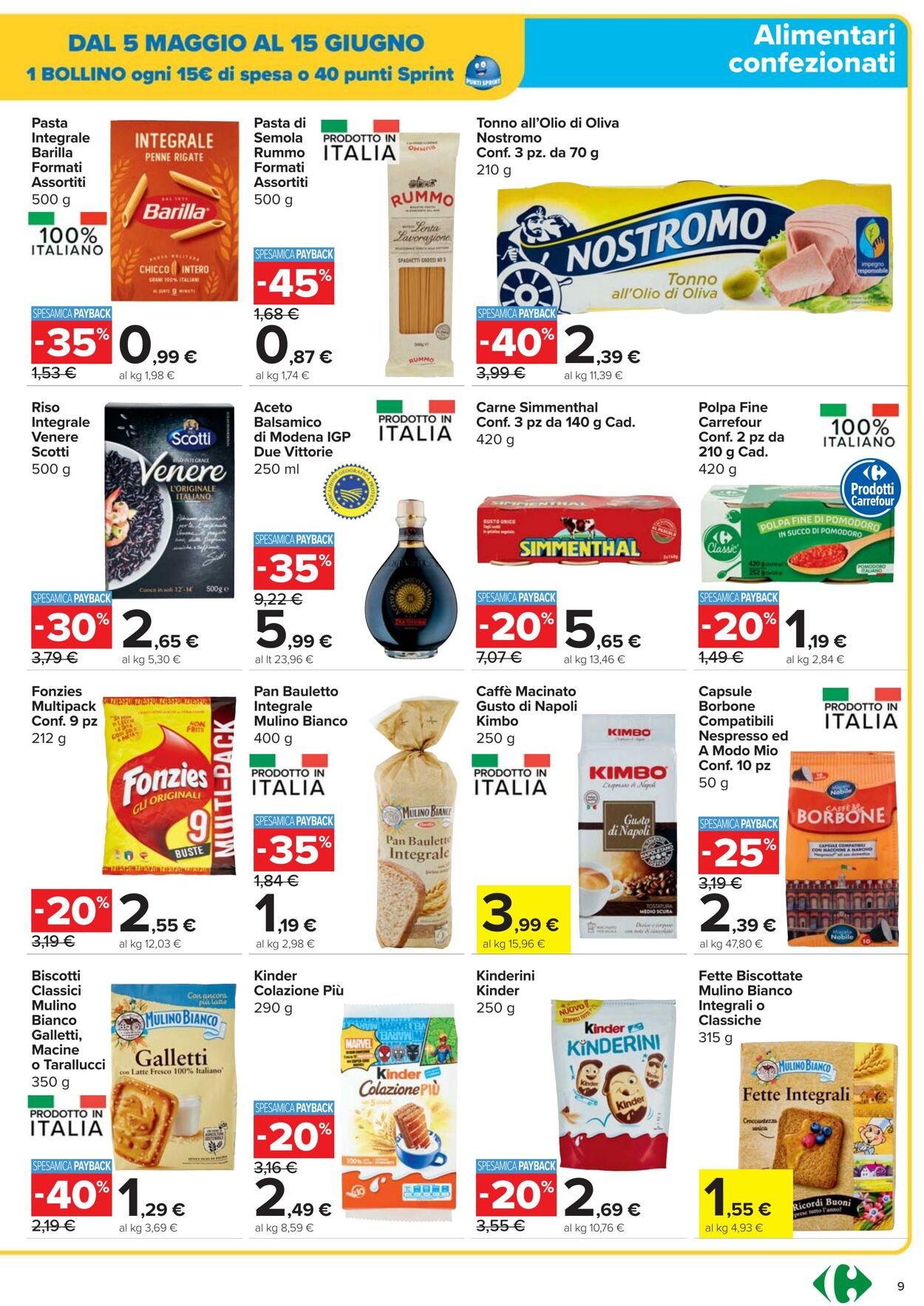 Volantino Carrefour 23.05.2025 - 08.06.2025