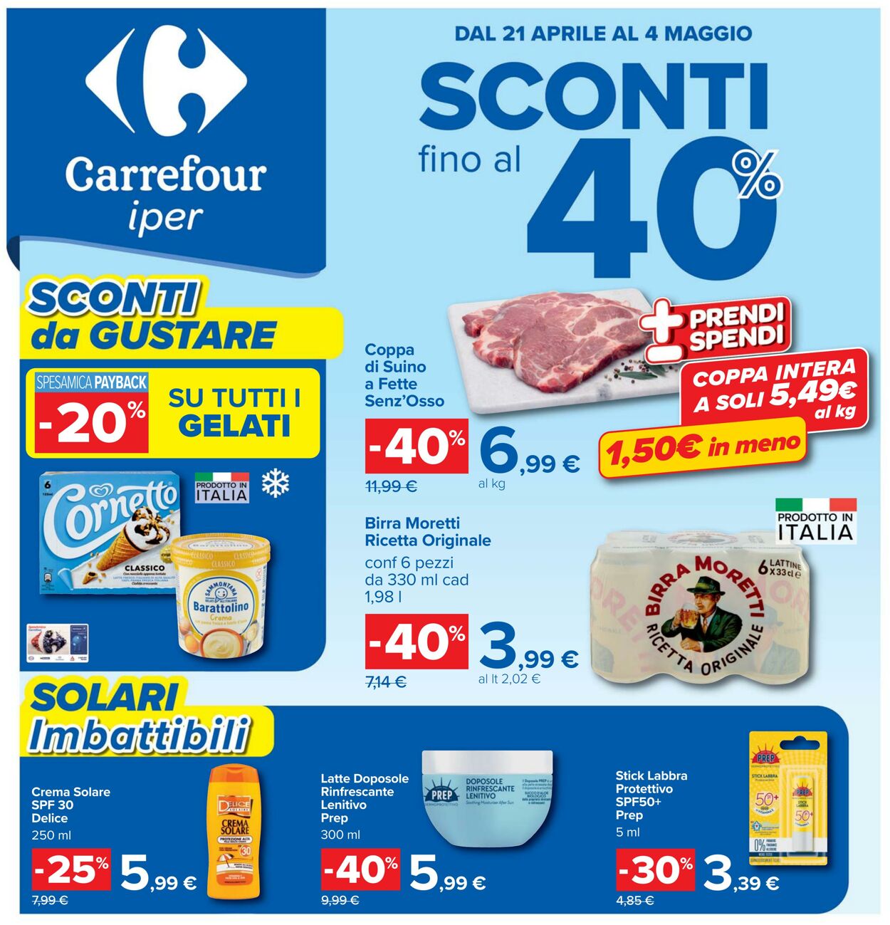 Volantino Carrefour 21.04.2026 - 04.05.2026