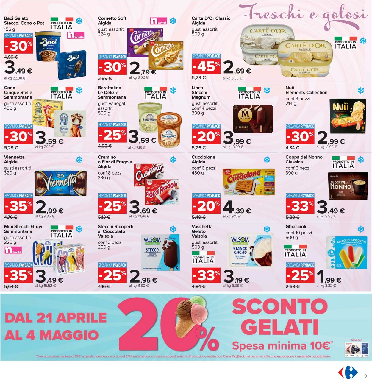 Volantino Carrefour 21.04.2026 - 04.05.2026