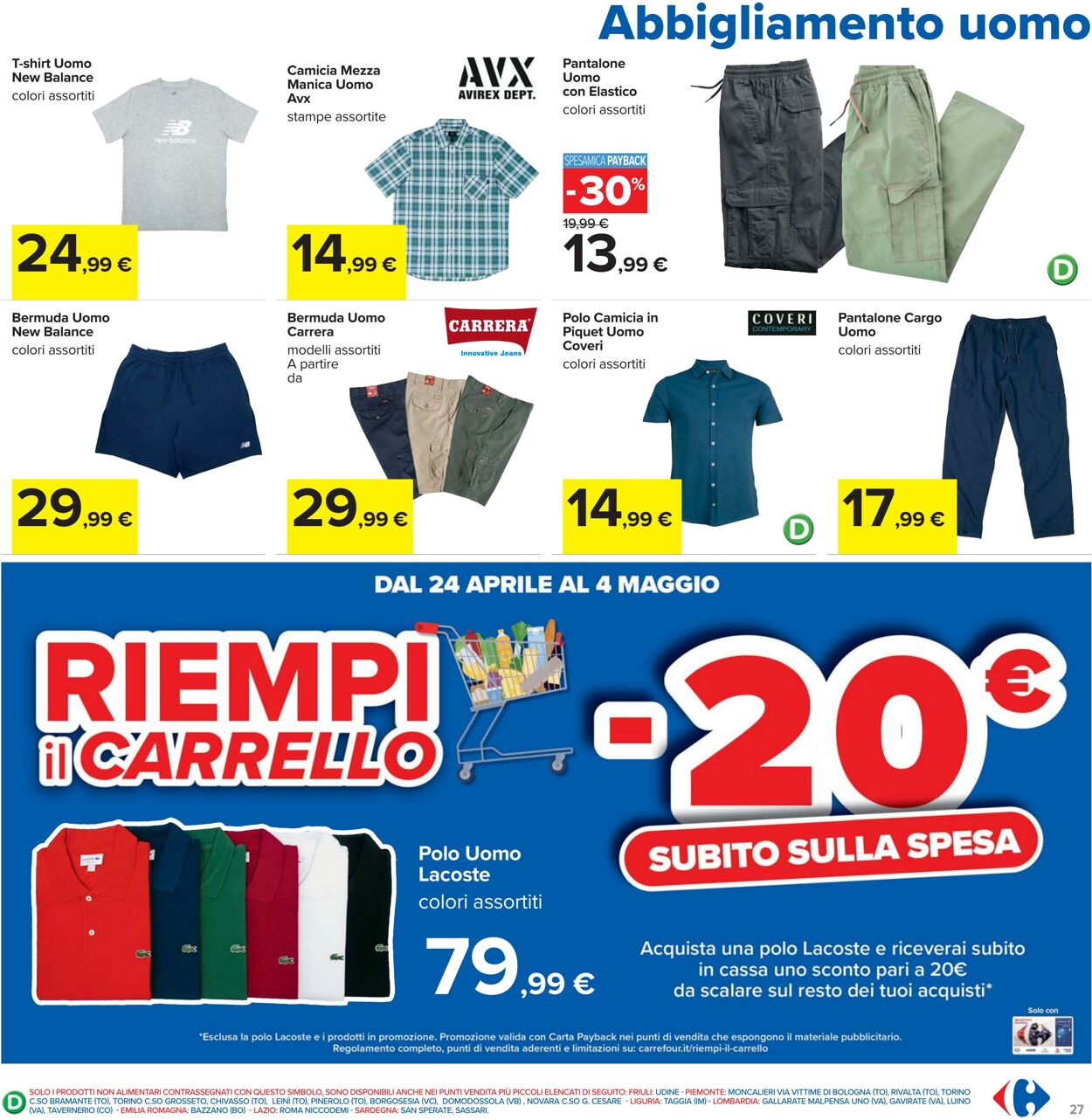 Volantino Carrefour 21.04.2026 - 04.05.2026