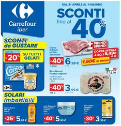 Volantino Carrefour 21.04.2026 - 04.05.2026
