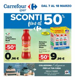Volantino Carrefour 07.03.2024 - 18.03.2024