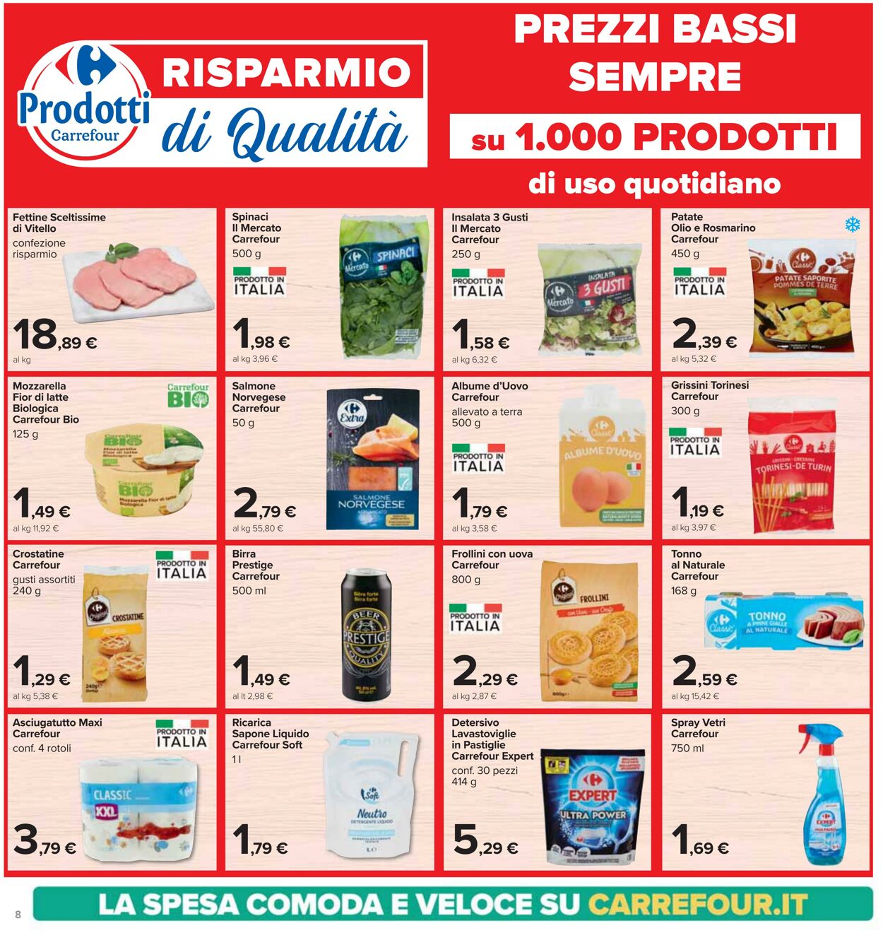 Volantino Carrefour 26.09.2024 - 10.10.2024