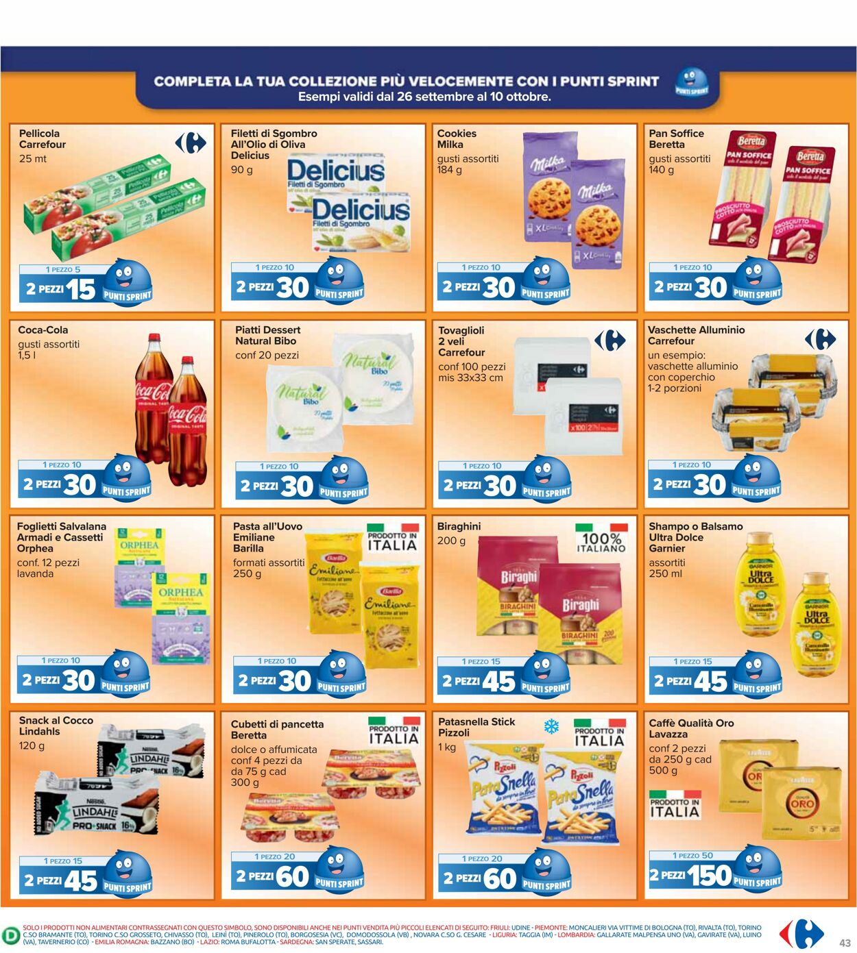 Volantino Carrefour 26.09.2024 - 10.10.2024