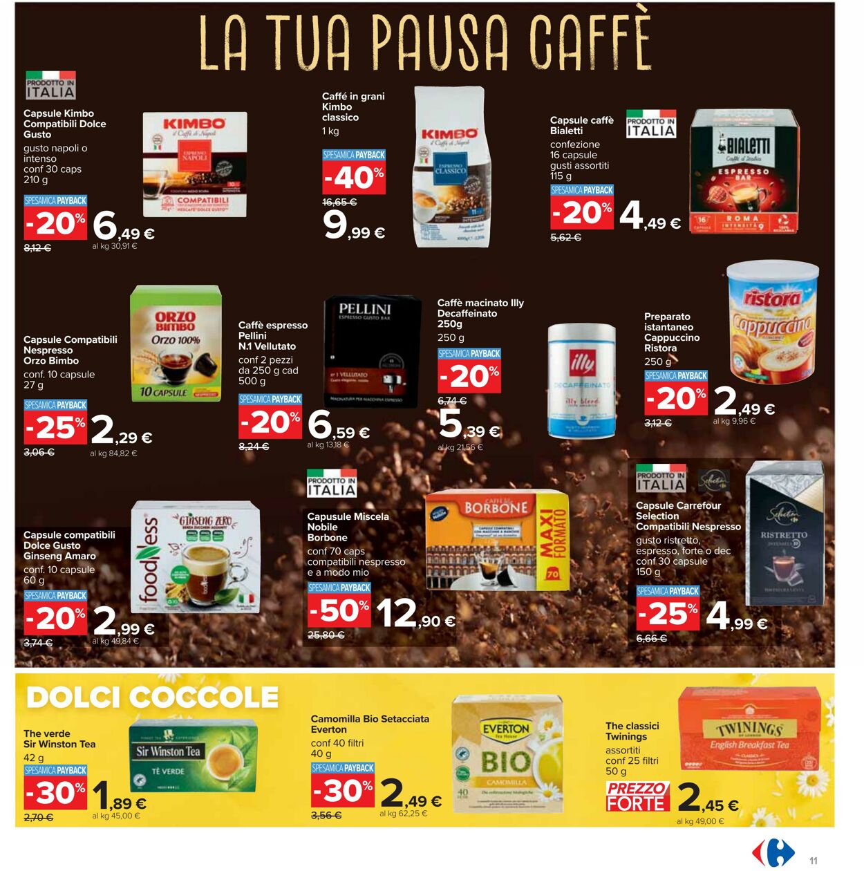 Volantino Carrefour 26.09.2024 - 10.10.2024