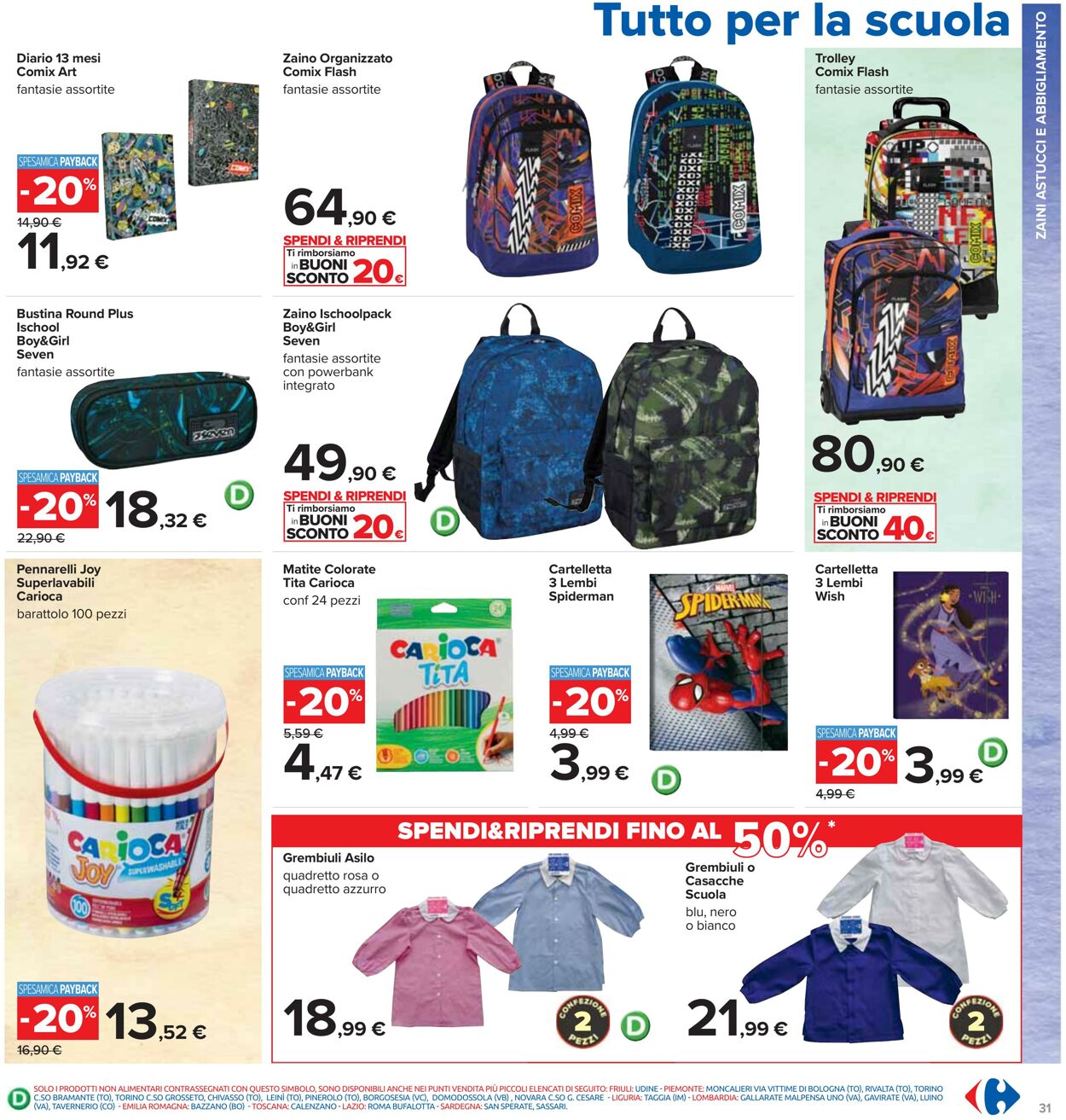 Volantino Carrefour 22.08.2024 - 05.09.2024