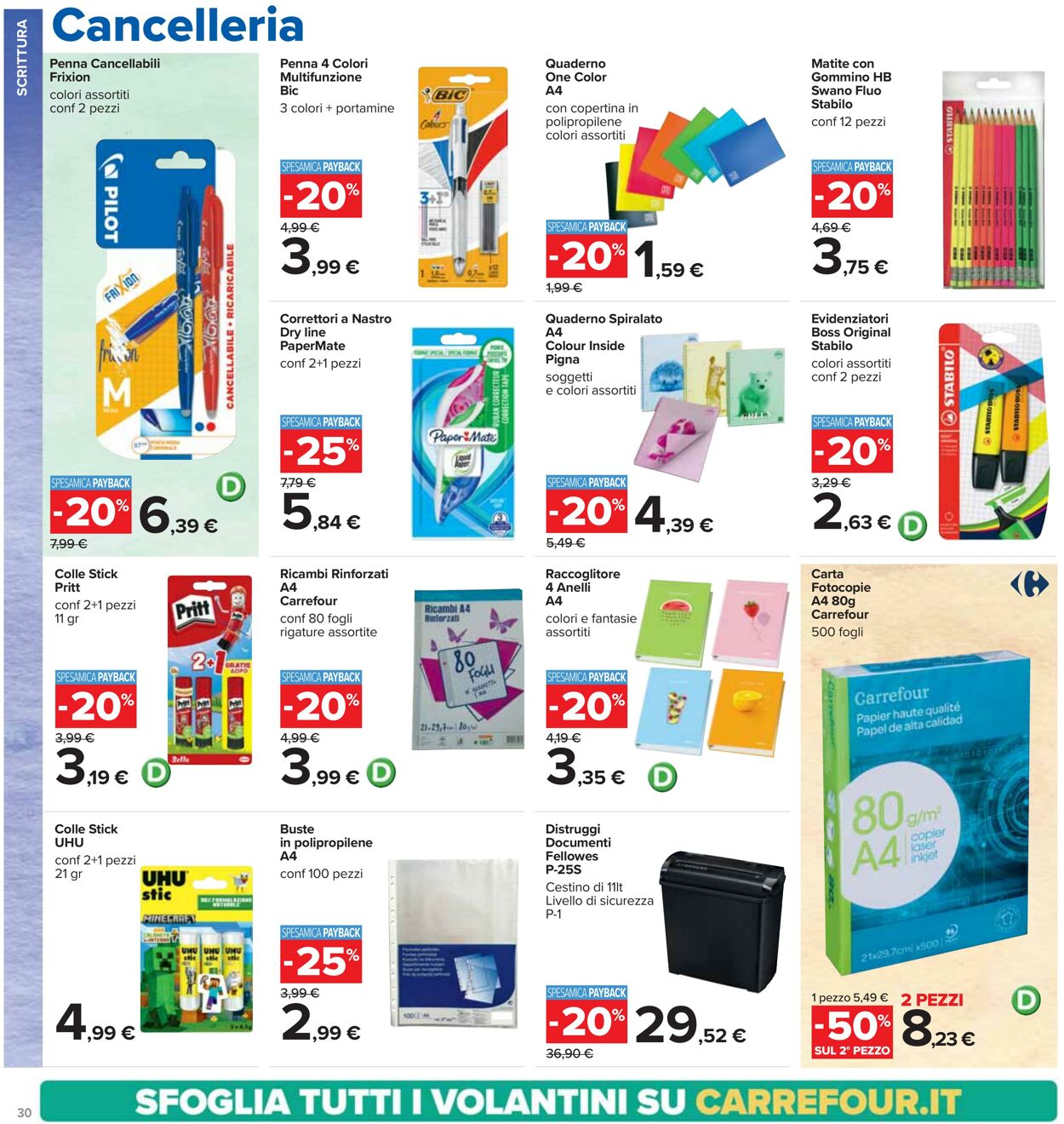 Volantino Carrefour 22.08.2024 - 05.09.2024