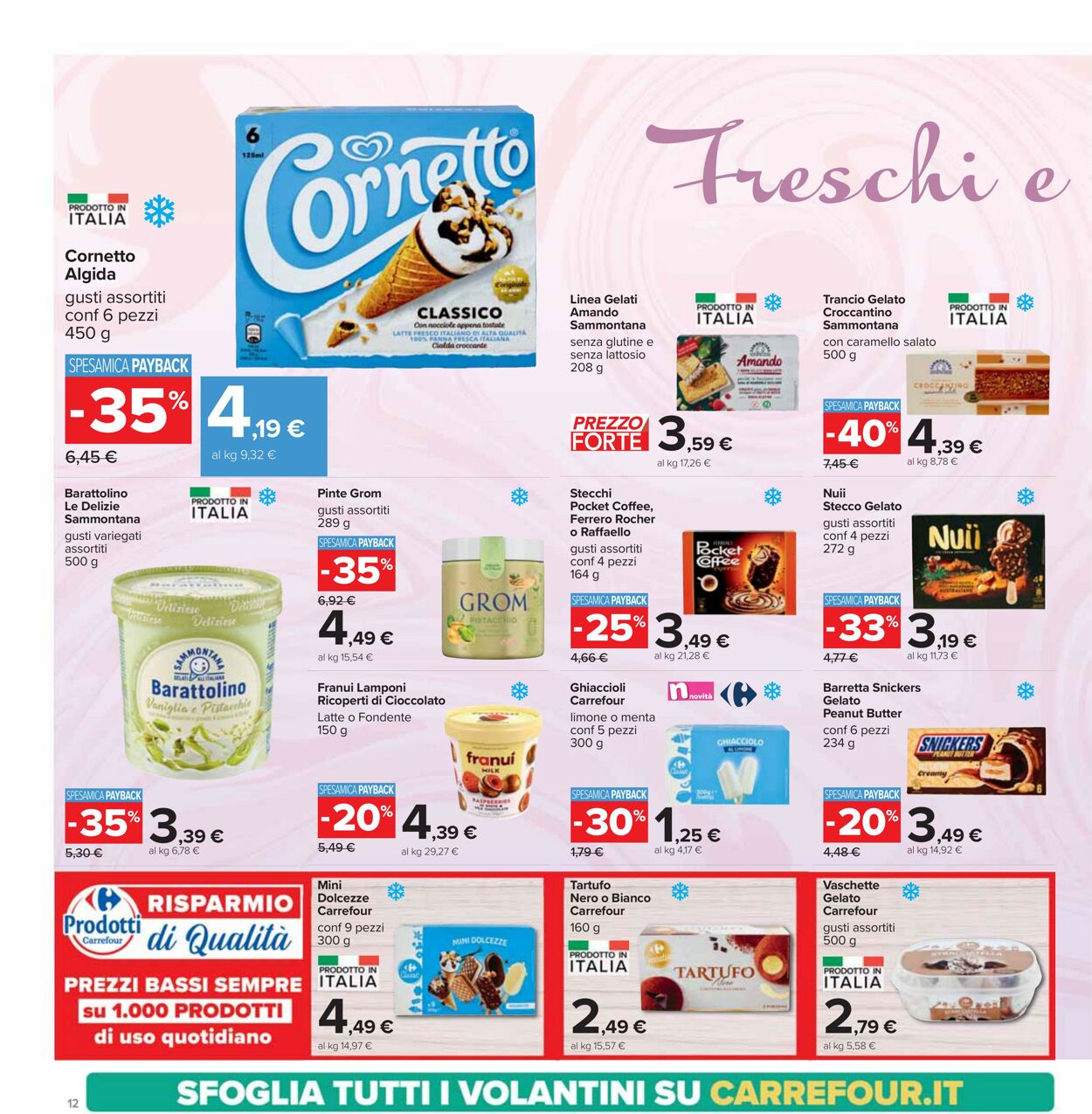 Volantino Carrefour 22.08.2024 - 05.09.2024