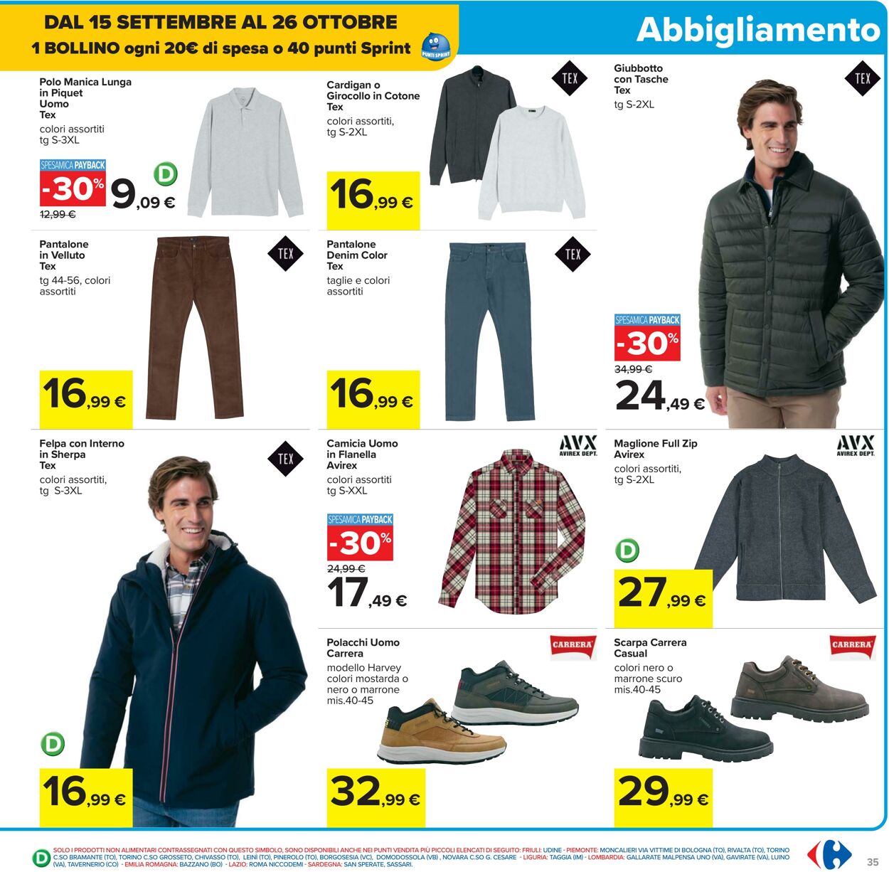 Volantino Carrefour 10.10.2025 - 22.10.2025