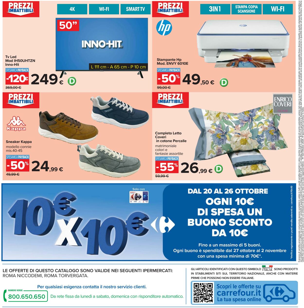 Volantino Carrefour 10.10.2025 - 22.10.2025