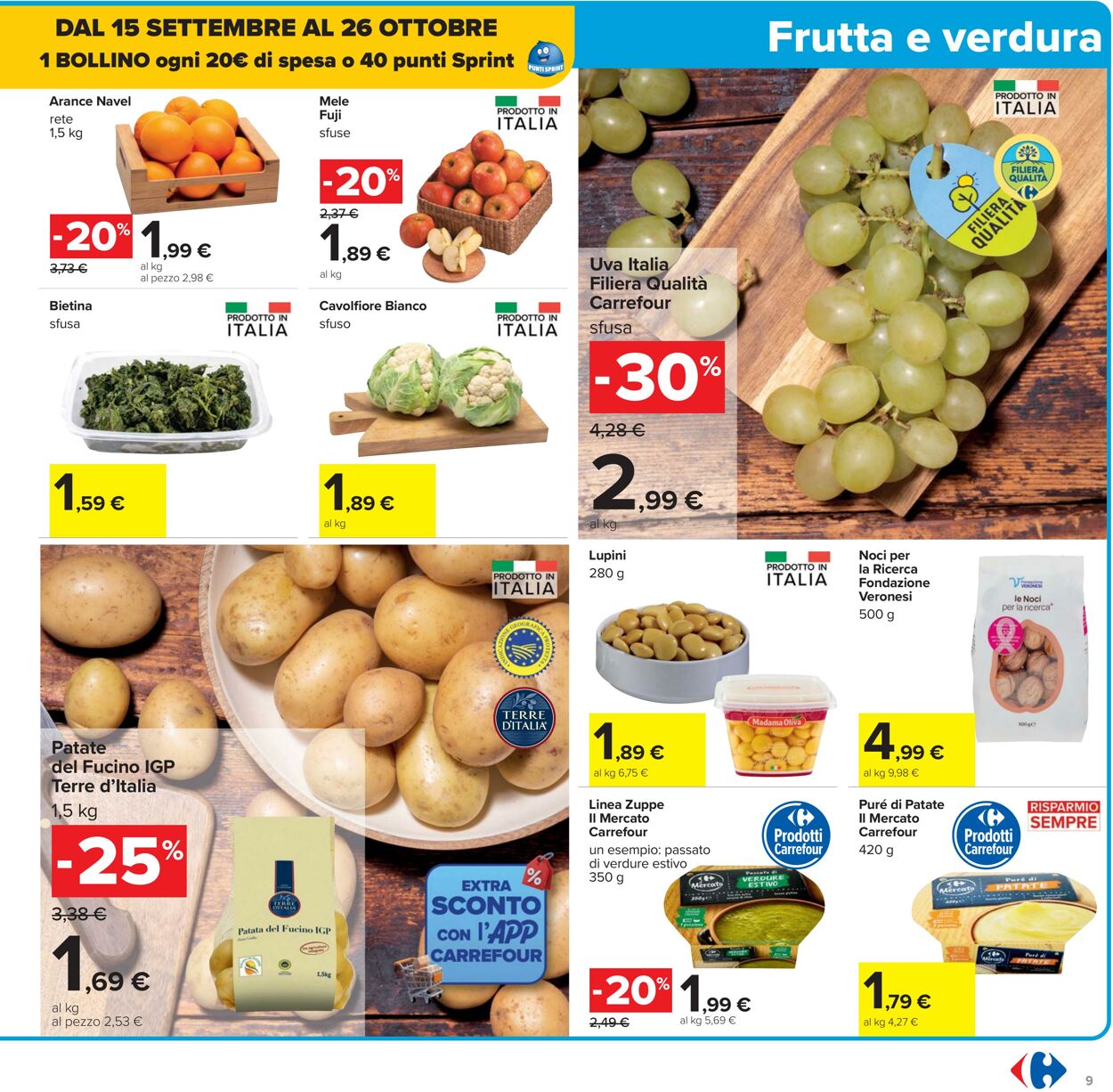 Volantino Carrefour 10.10.2025 - 22.10.2025