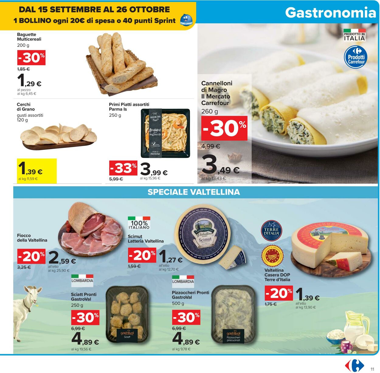 Volantino Carrefour 10.10.2025 - 22.10.2025