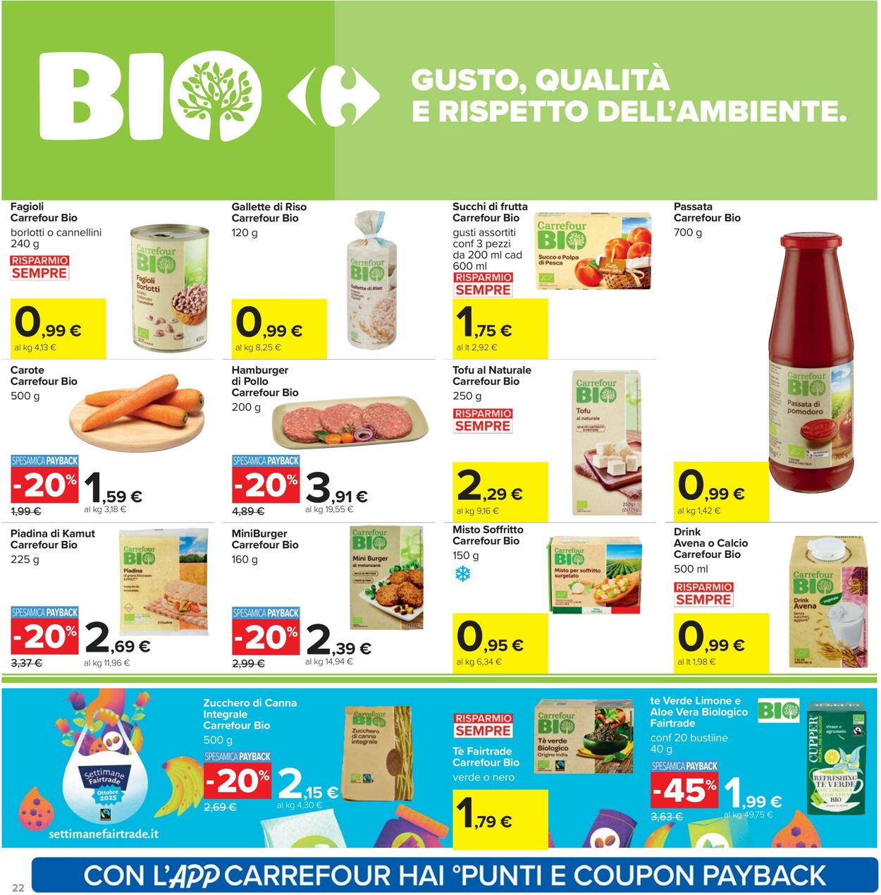 Volantino Carrefour 10.10.2025 - 22.10.2025