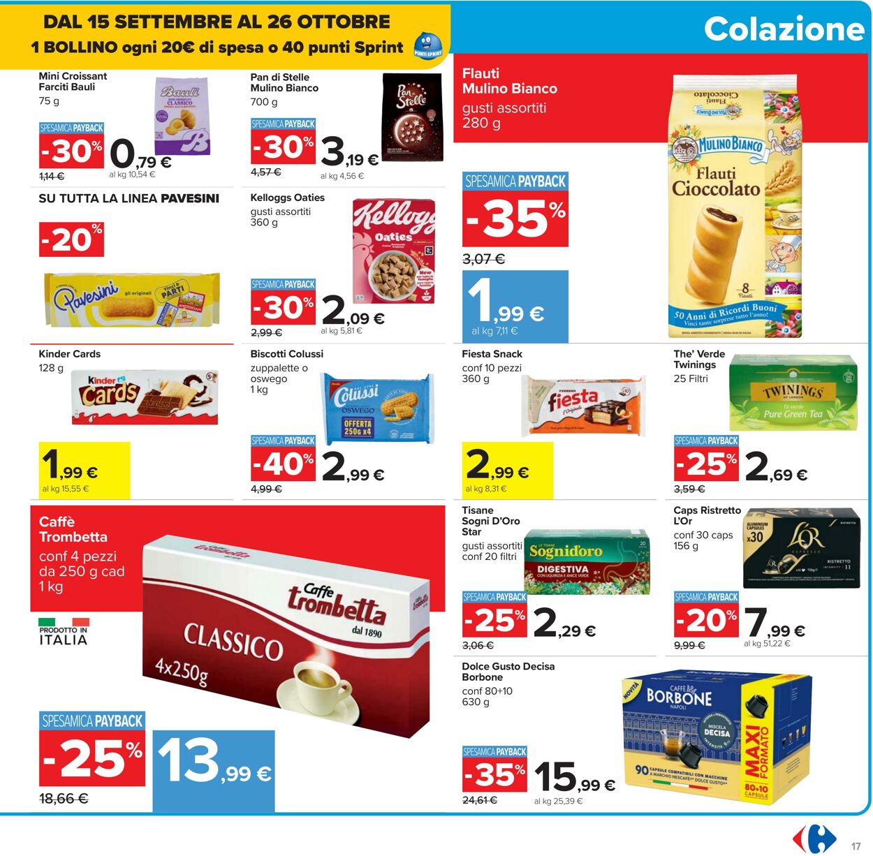 Volantino Carrefour 10.10.2025 - 22.10.2025