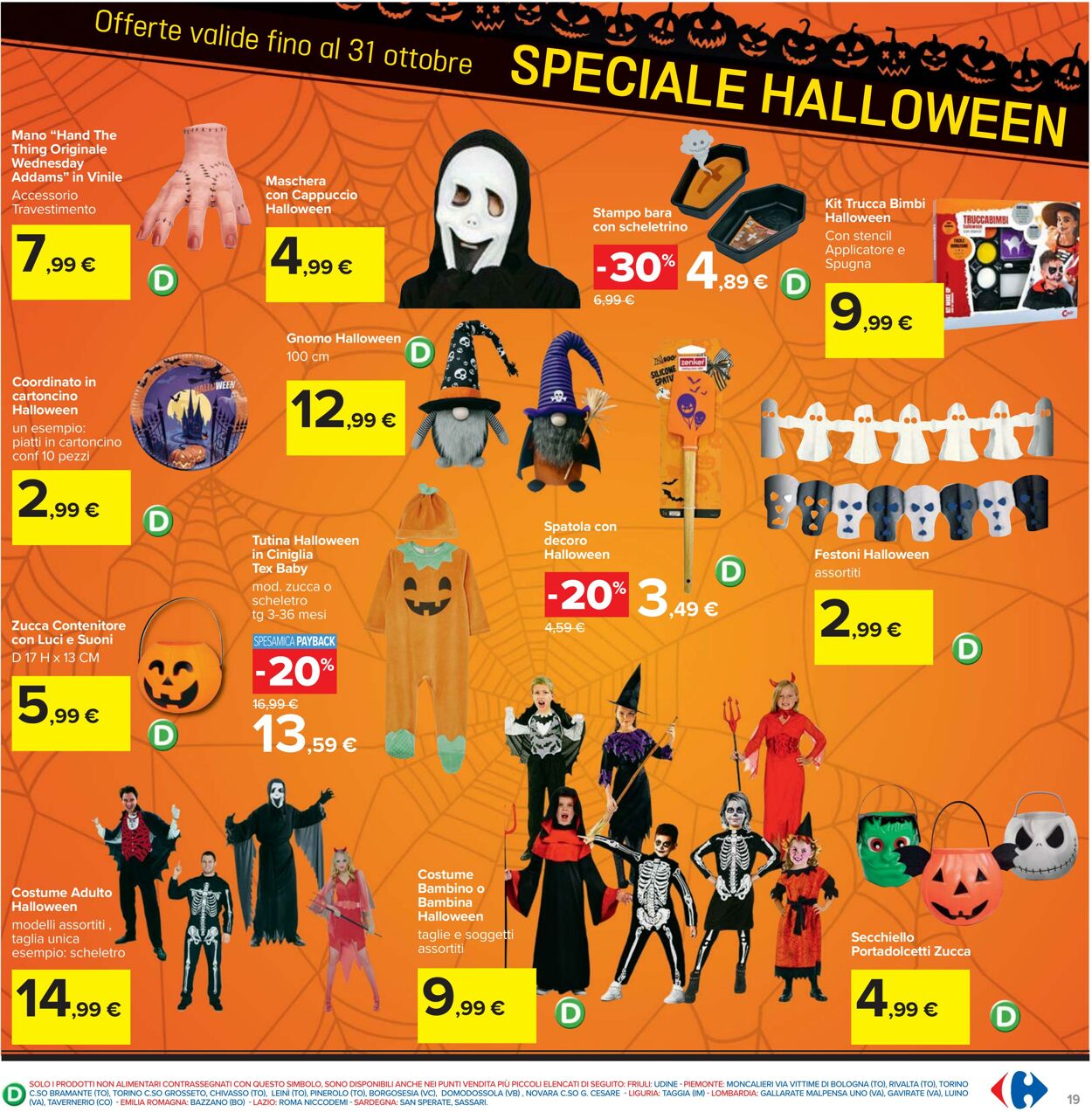 Volantino Carrefour 10.10.2025 - 22.10.2025