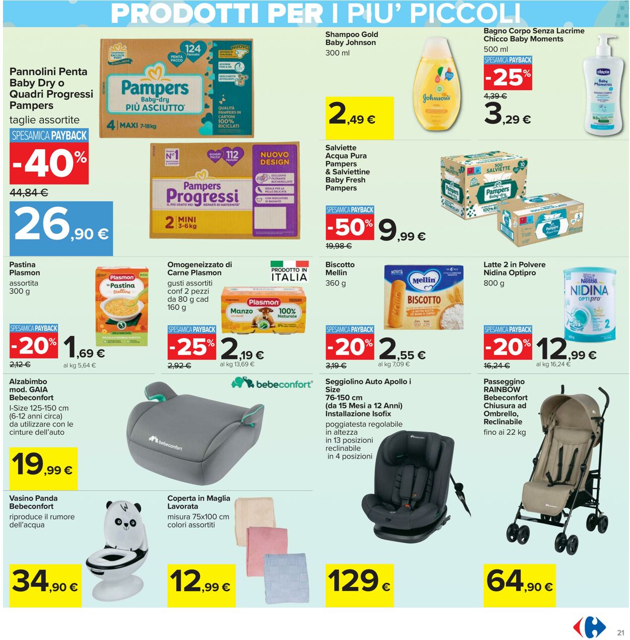 Volantino Carrefour 10.10.2025 - 22.10.2025