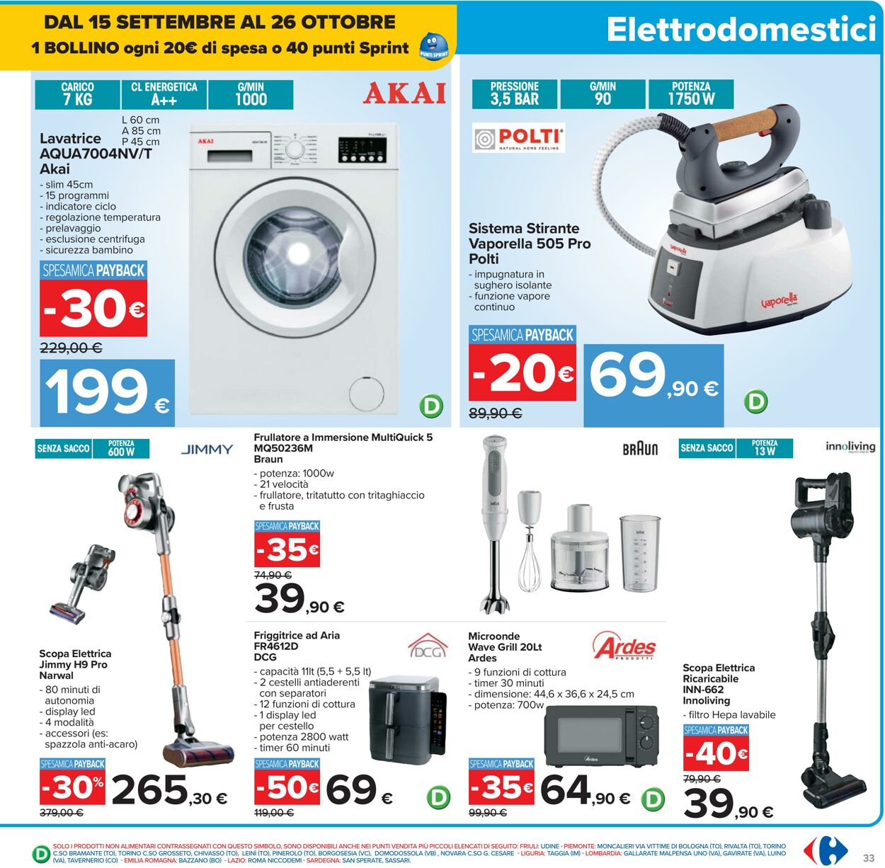 Volantino Carrefour 10.10.2025 - 22.10.2025