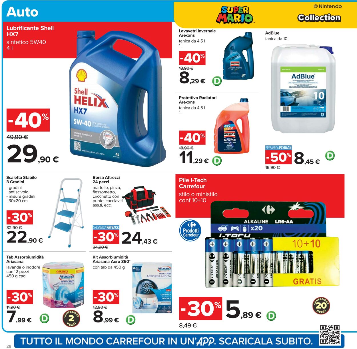 Volantino Carrefour 10.10.2025 - 22.10.2025
