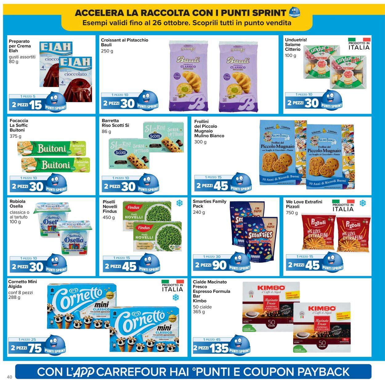 Volantino Carrefour 10.10.2025 - 22.10.2025