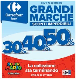 Volantino Carrefour 10.10.2025 - 22.10.2025