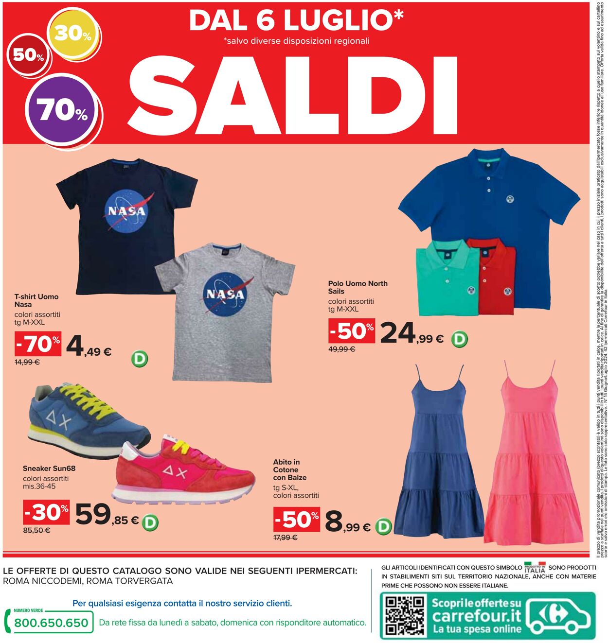 Volantino Carrefour 27.06.2024 - 10.07.2024