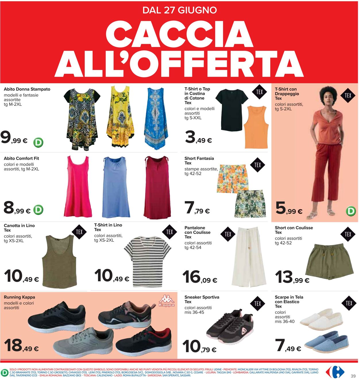 Volantino Carrefour 27.06.2024 - 10.07.2024