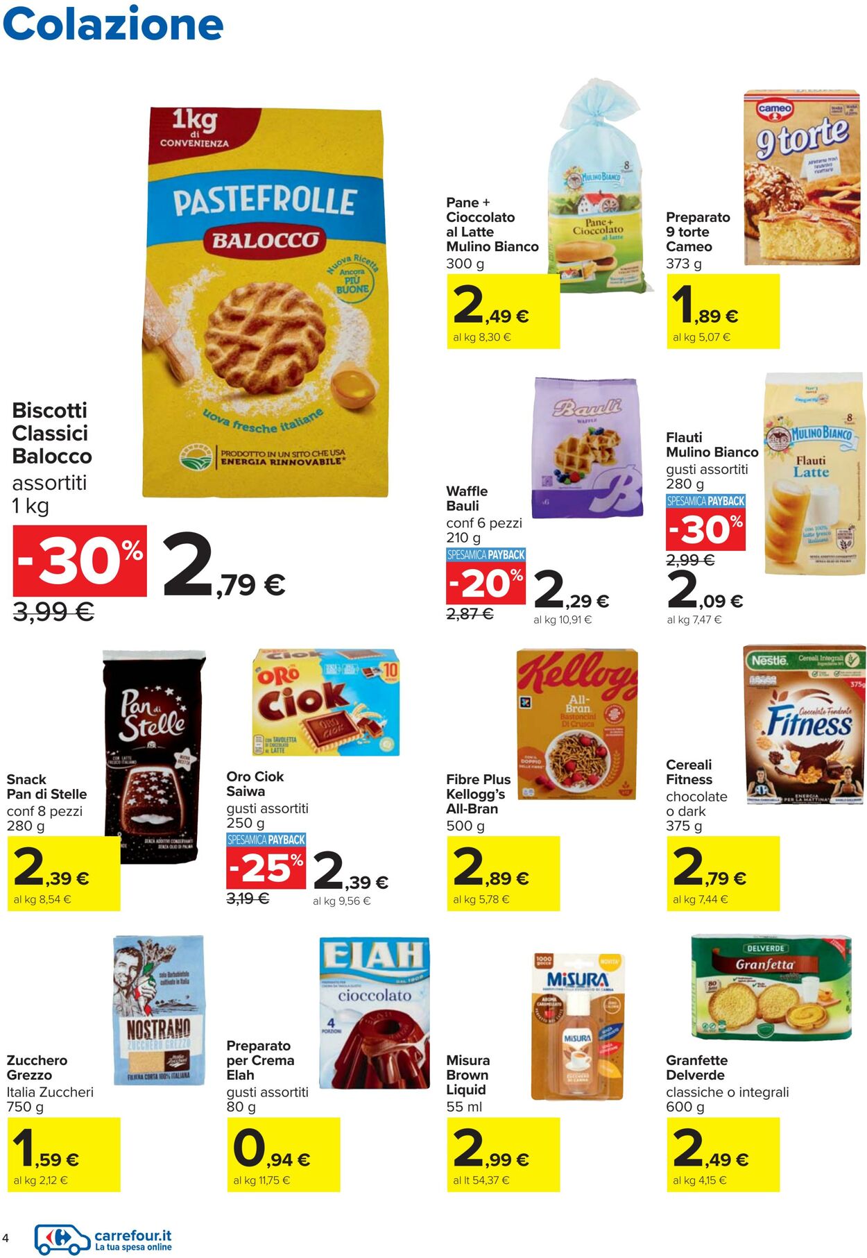 Volantino Carrefour 30.10.2025 - 18.11.2025