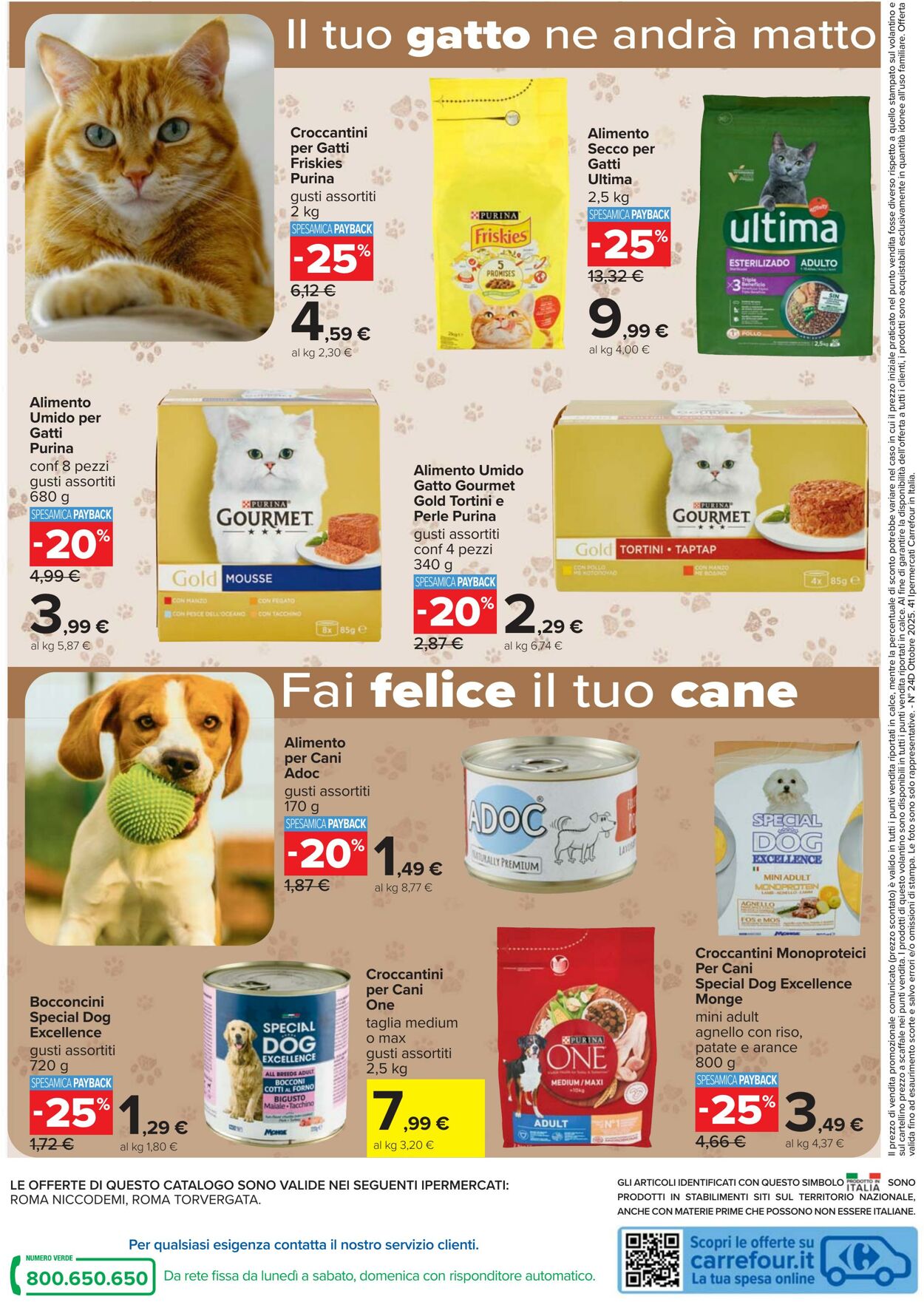Volantino Carrefour 30.10.2025 - 18.11.2025