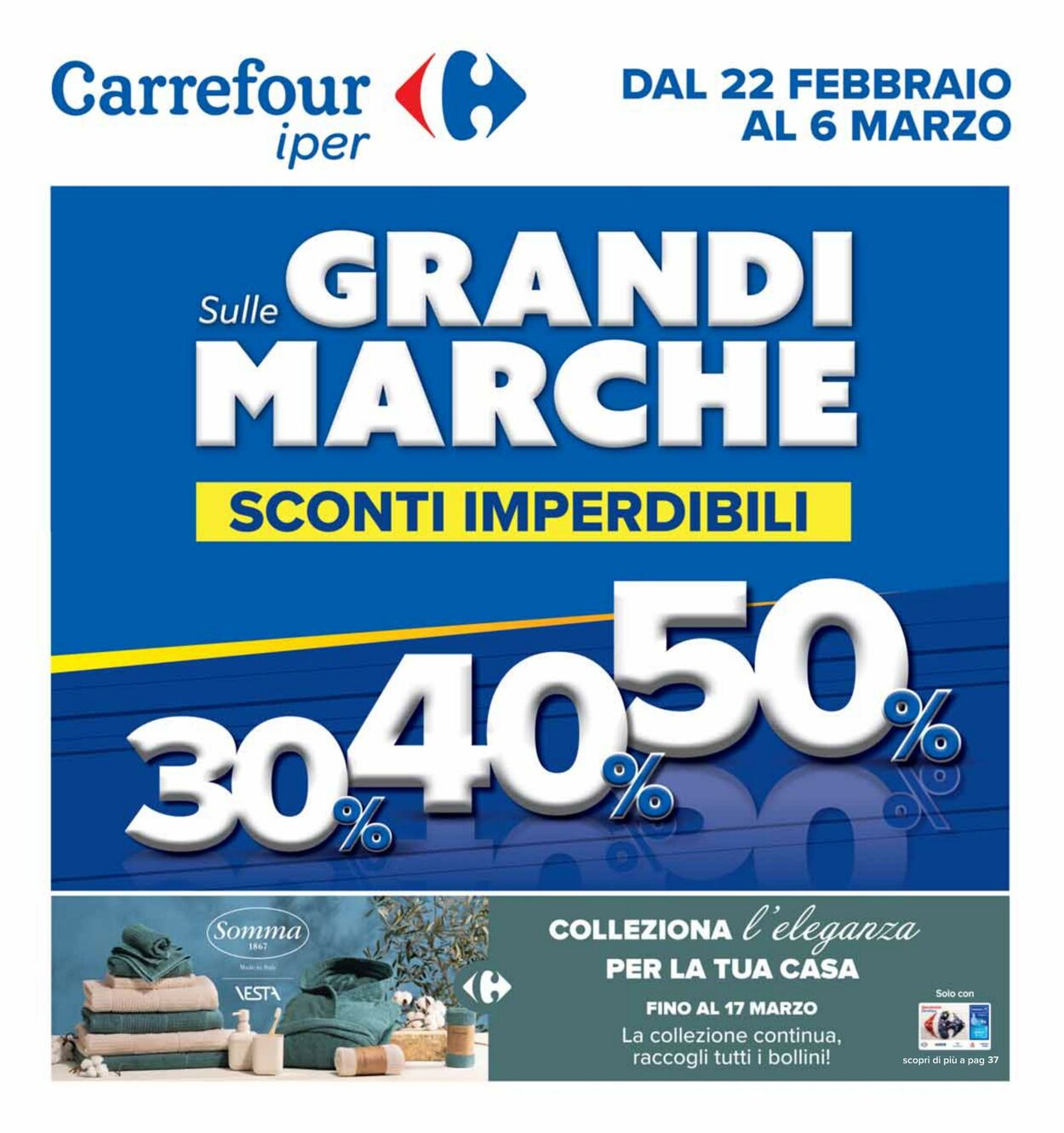 Volantino Carrefour 22.02.2024 - 06.03.2024