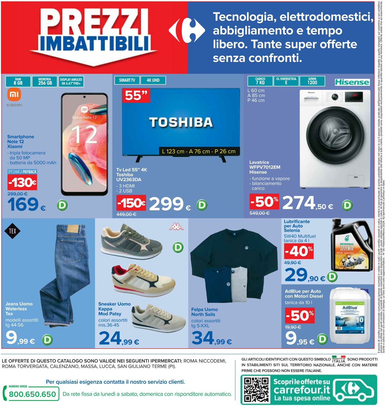 Volantino Carrefour 22.02.2024 - 06.03.2024