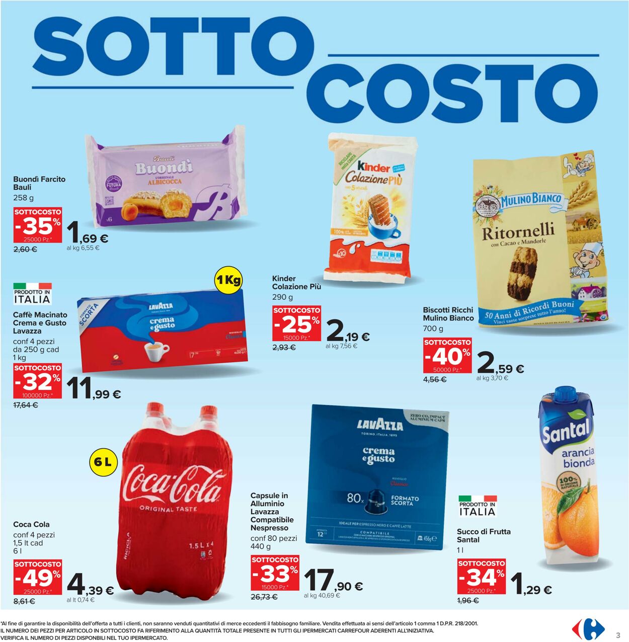 Volantino Carrefour 05.09.2025 - 14.09.2025