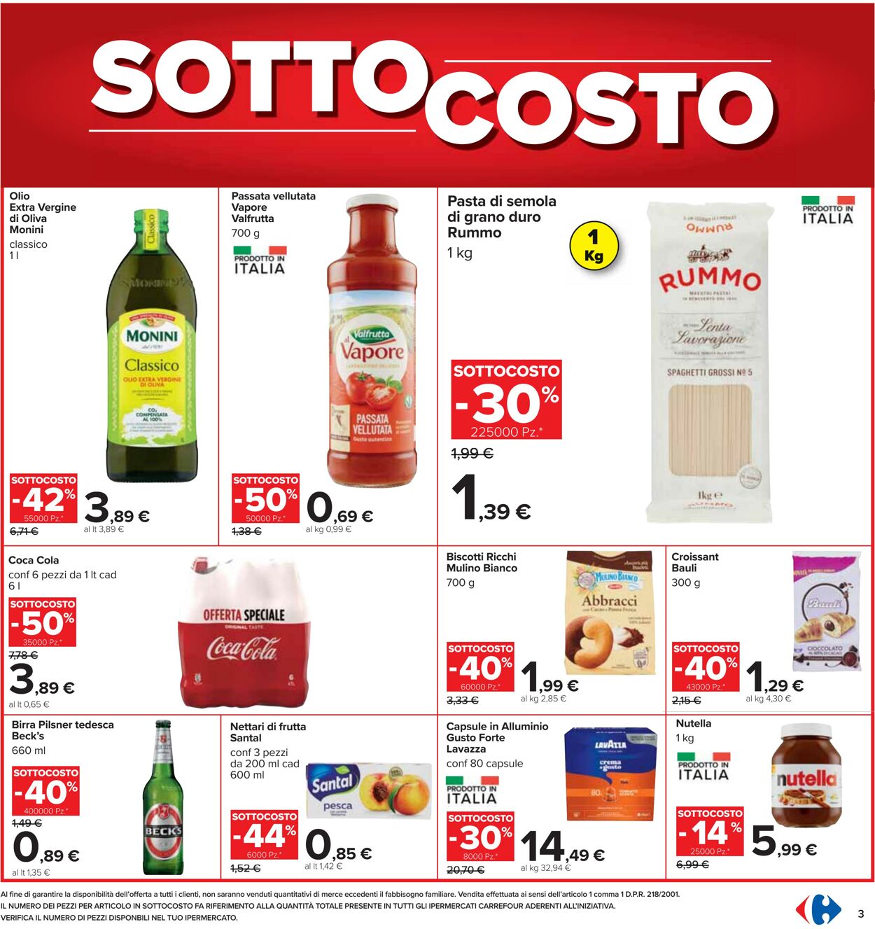 Volantino Carrefour 02.09.2022 - 11.09.2022