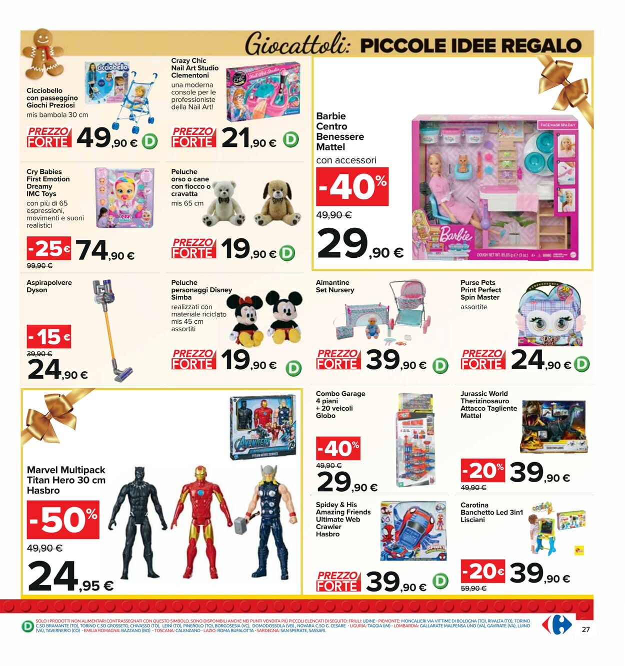 Volantino Carrefour 28.10.2022 - 06.11.2022