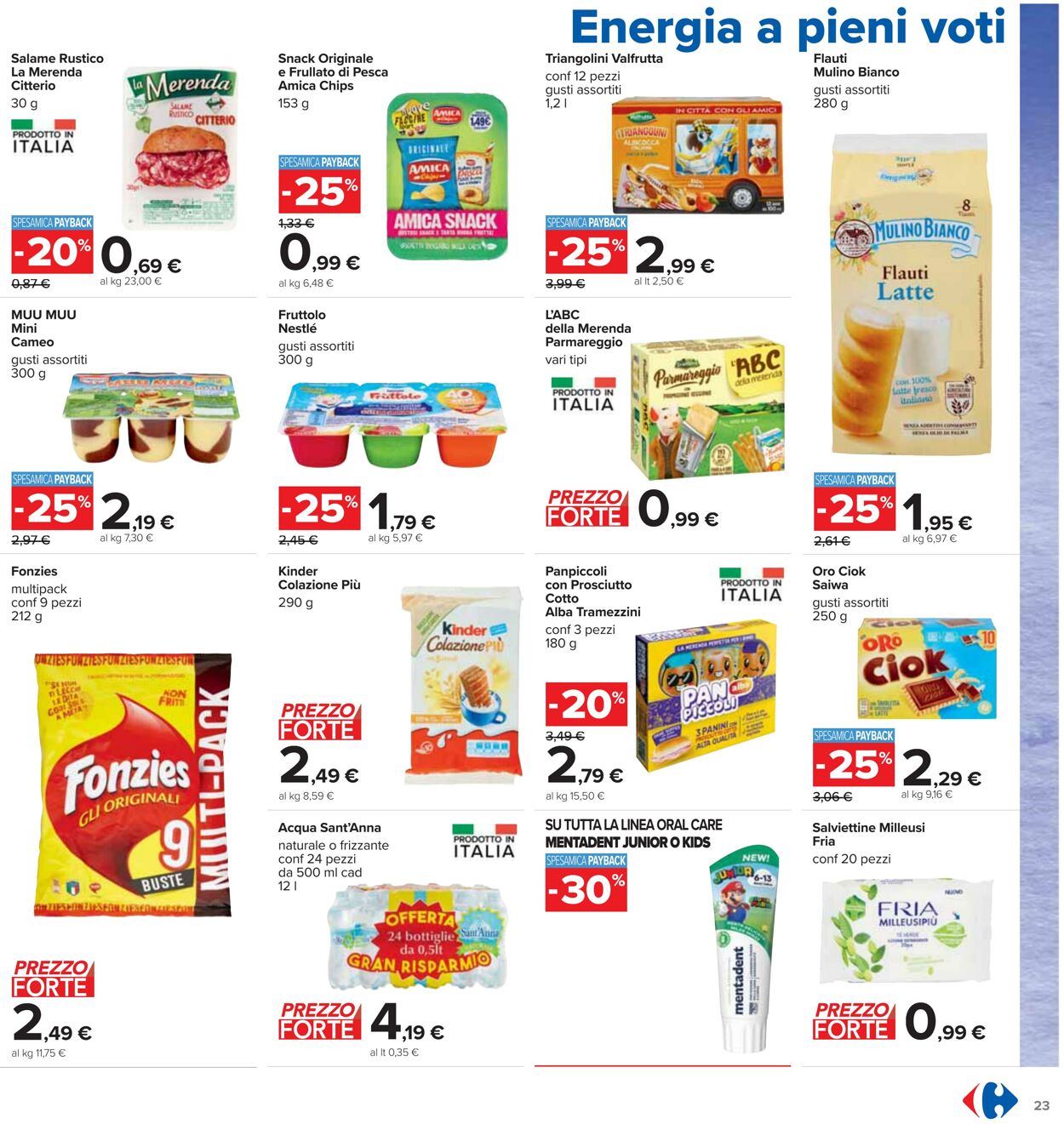 Volantino Carrefour 06.09.2024 - 15.09.2024