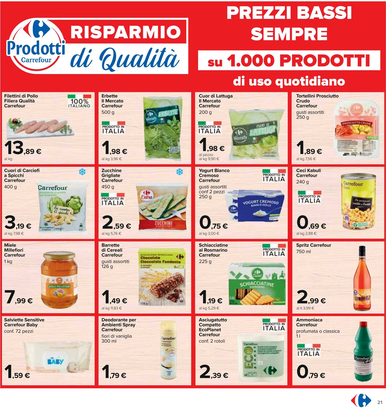 Volantino Carrefour 06.09.2024 - 15.09.2024