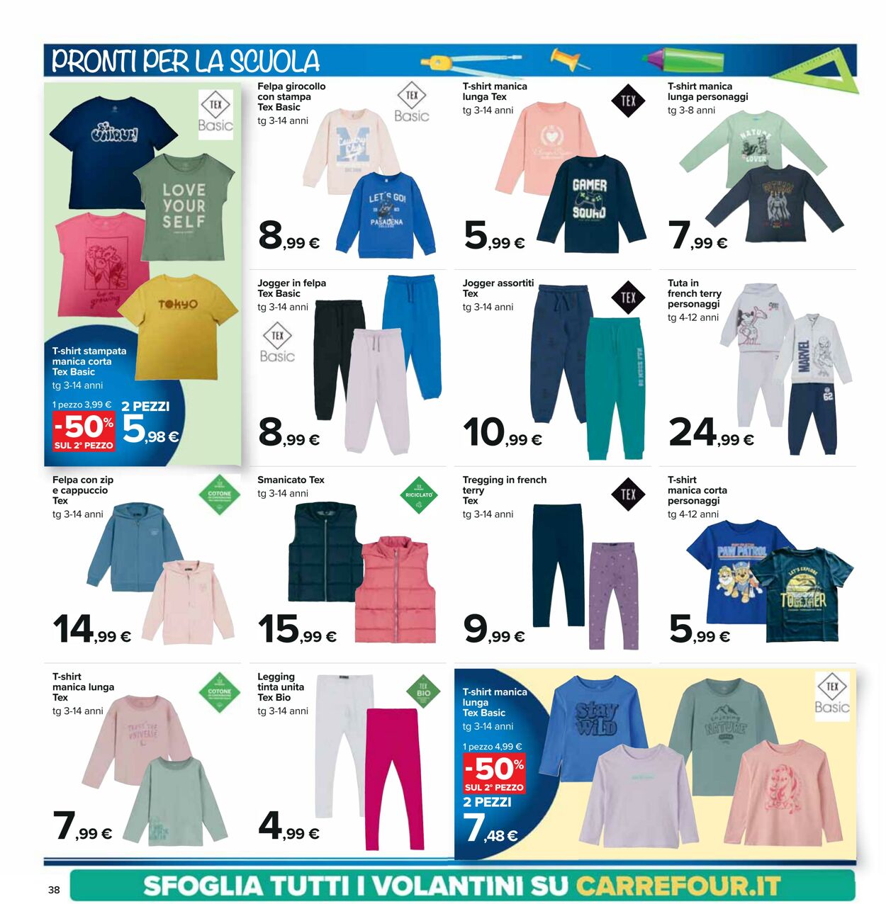 Volantino Carrefour 01.09.2023 - 10.09.2023