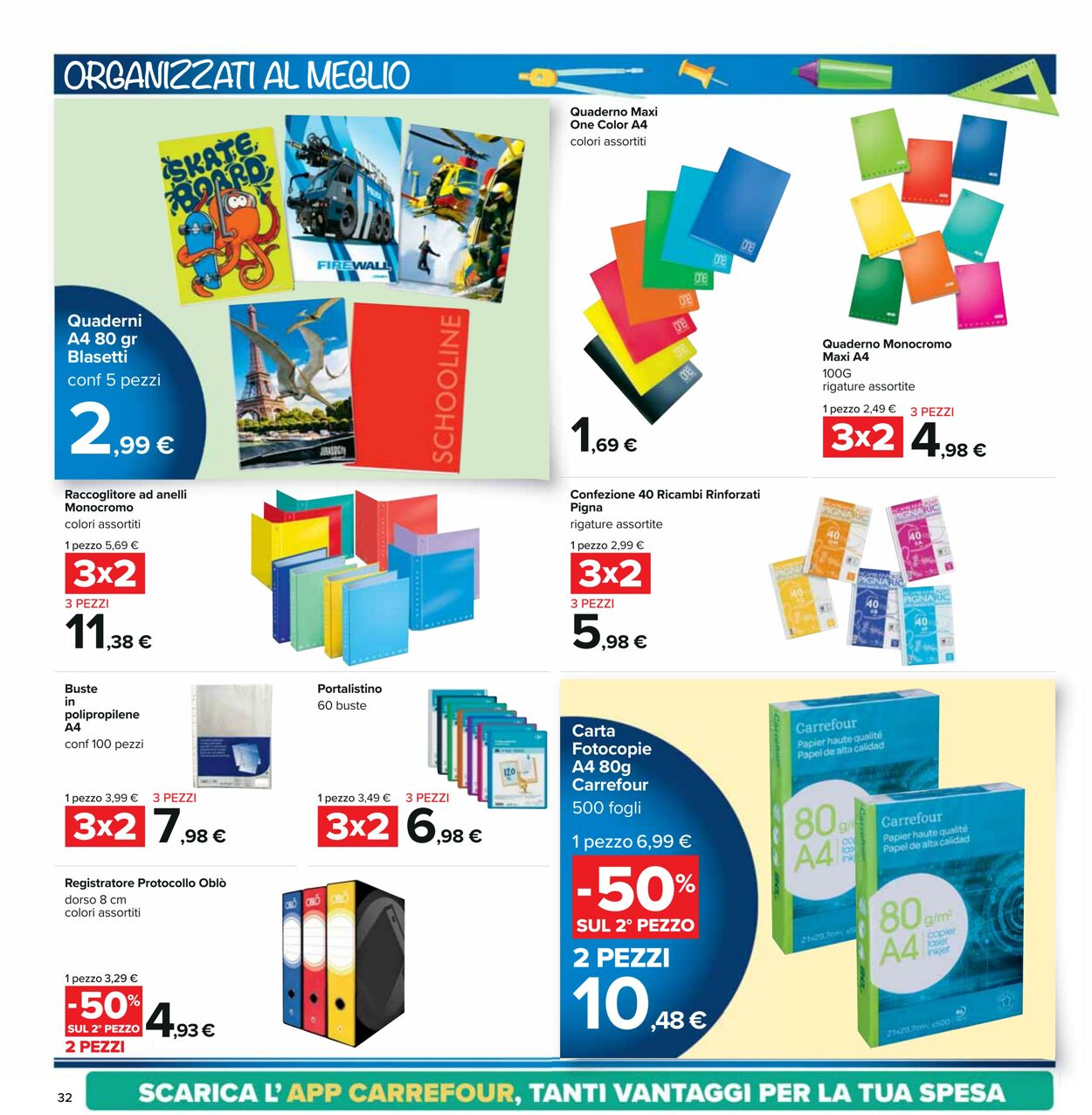 Volantino Carrefour 01.09.2023 - 10.09.2023