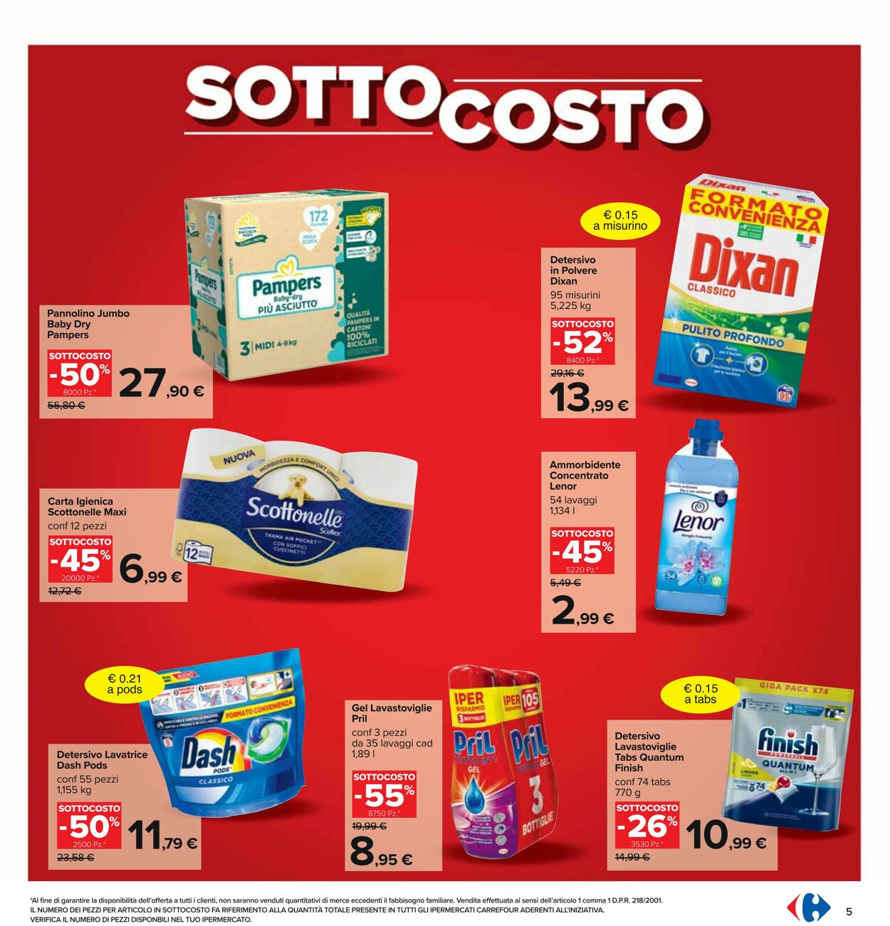 Volantino Carrefour 01.09.2023 - 10.09.2023