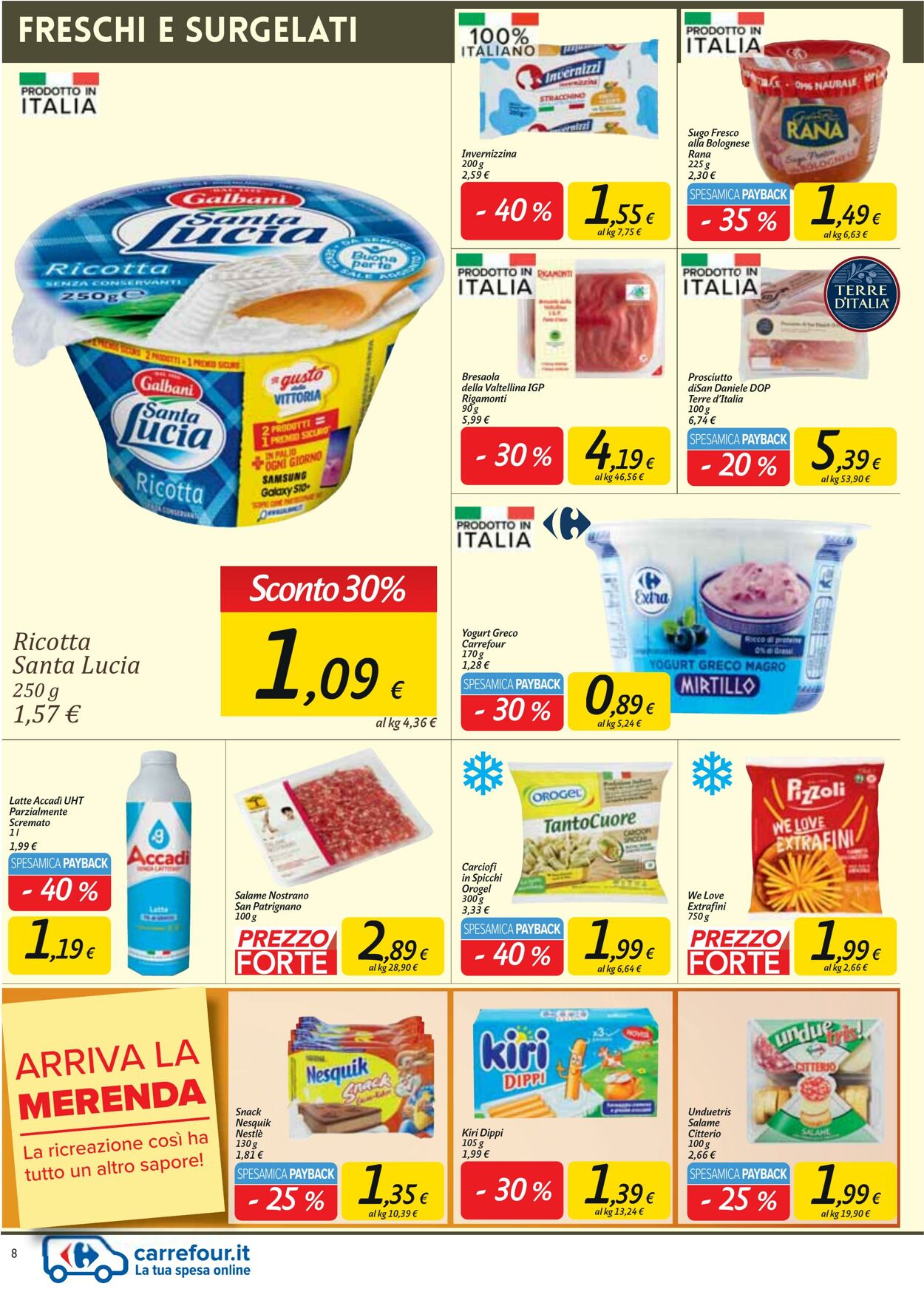 Volantino Carrefour 02.09.2022 - 11.09.2022