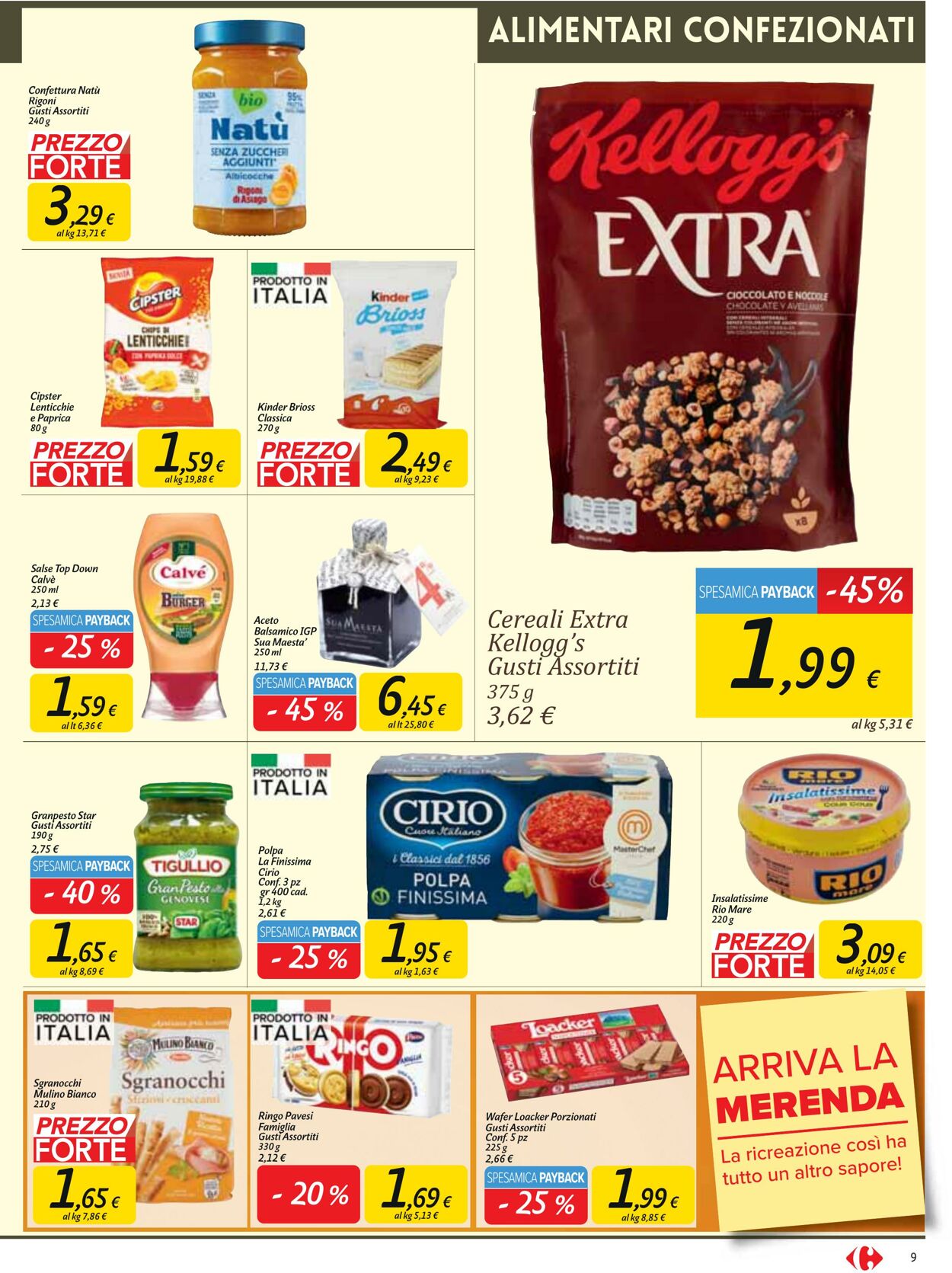 Volantino Carrefour 02.09.2022 - 11.09.2022