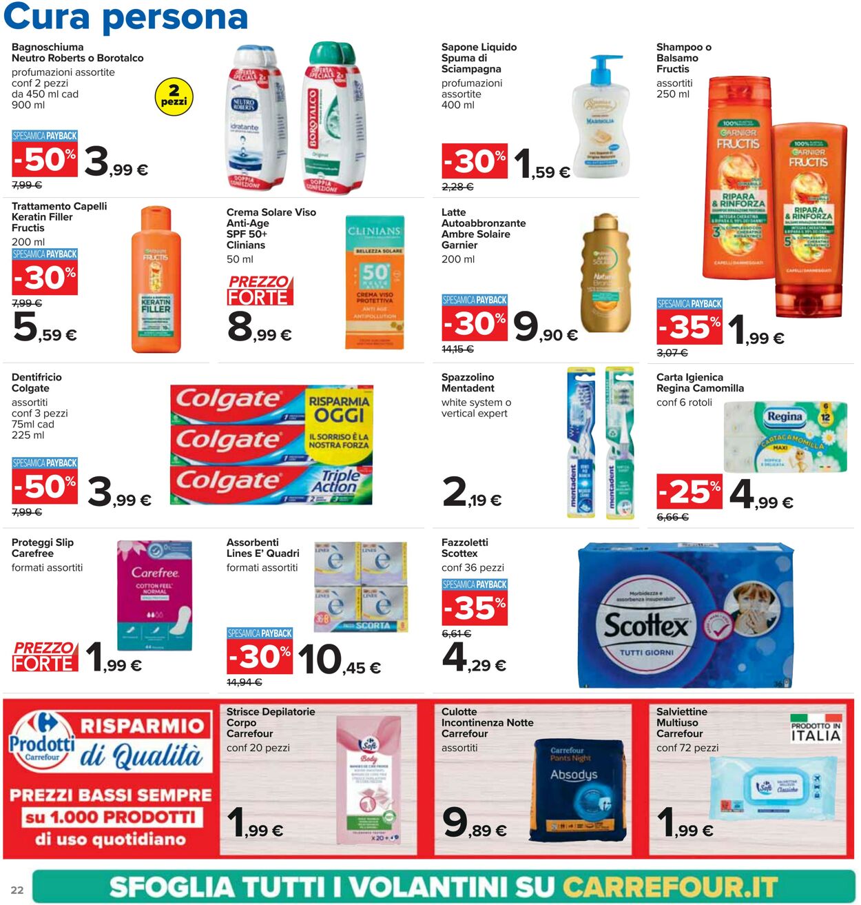 Volantino Carrefour 18.04.2024 - 01.05.2024