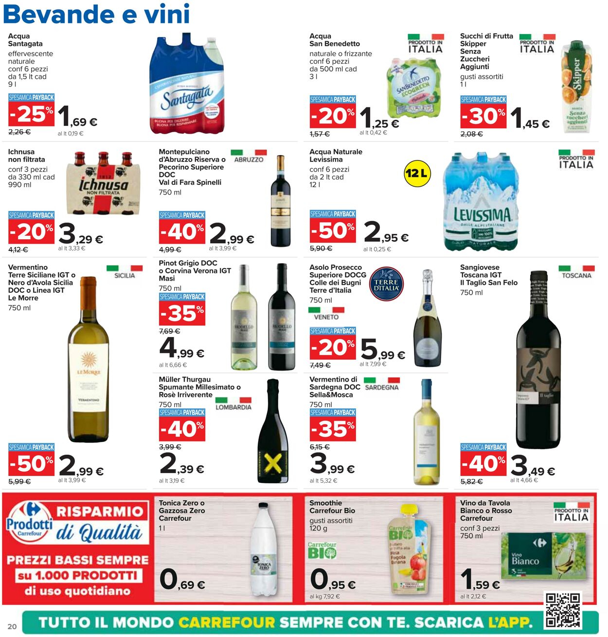 Volantino Carrefour 18.04.2024 - 01.05.2024