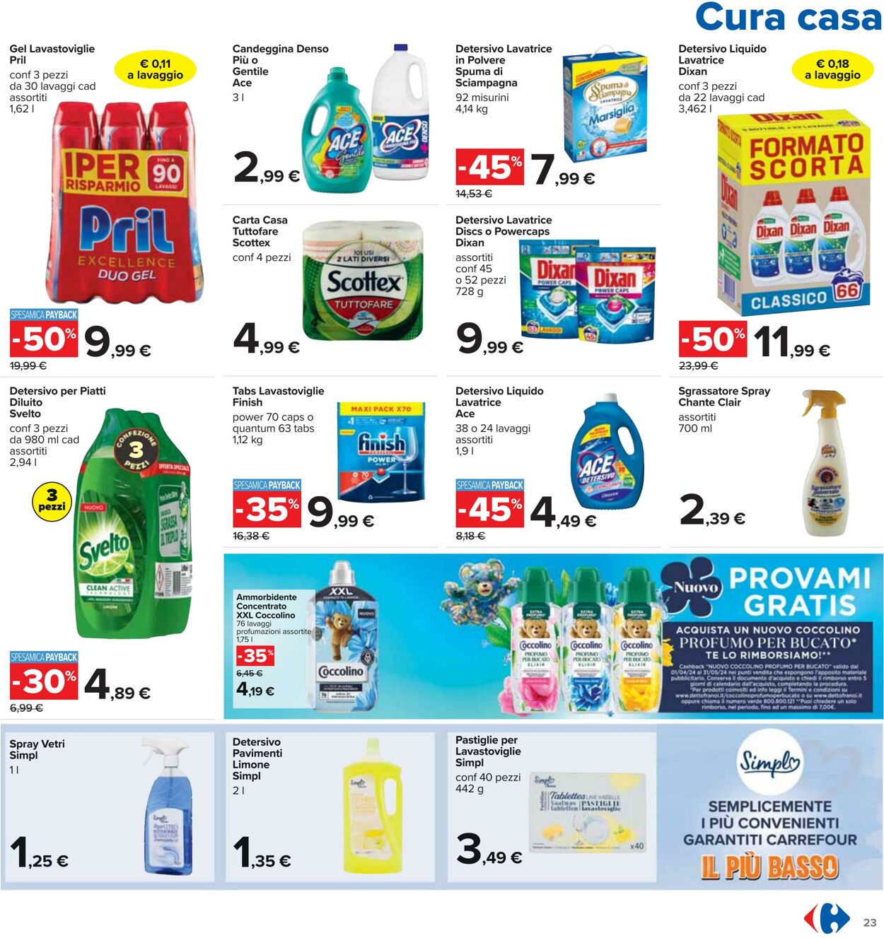 Volantino Carrefour 18.04.2024 - 01.05.2024