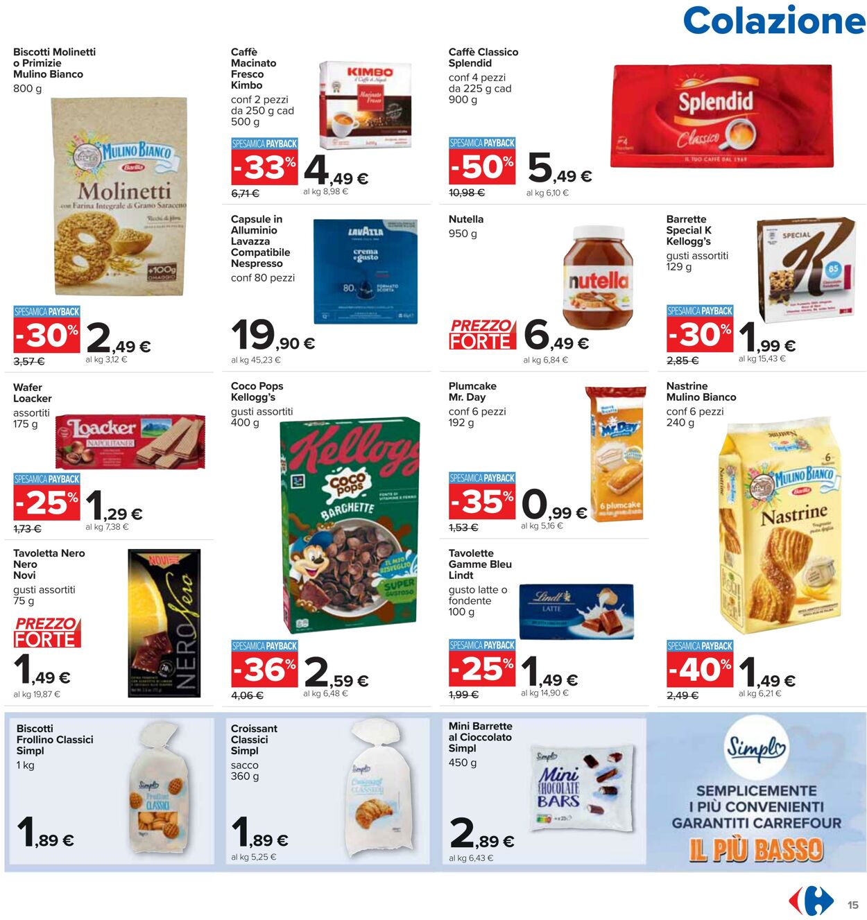 Volantino Carrefour 18.04.2024 - 01.05.2024