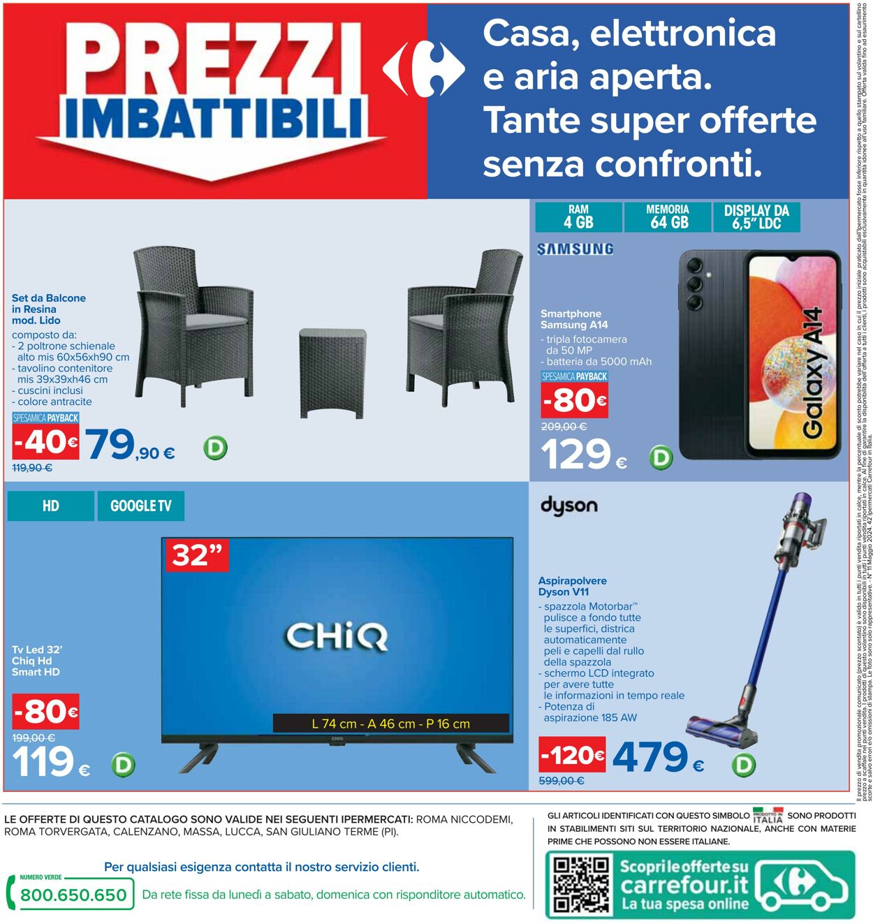 Volantino Carrefour 16.05.2024 - 29.05.2024